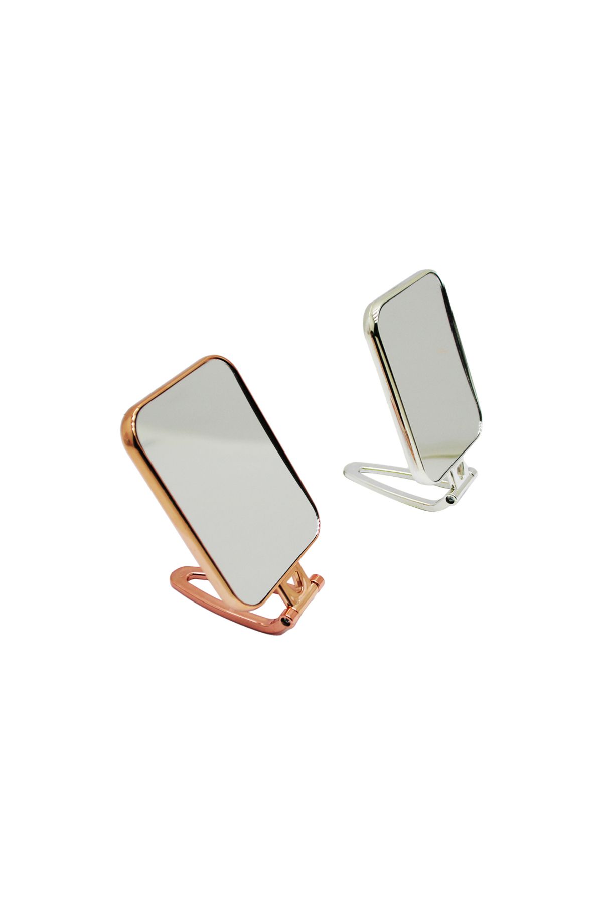 STOREMAX ysstorex KARE GOLD - GÜMÜŞ PLS.ÇERÇEVE MAKYAJ AYNASI ÇİFT YÖNLÜ StarColxlection 655141