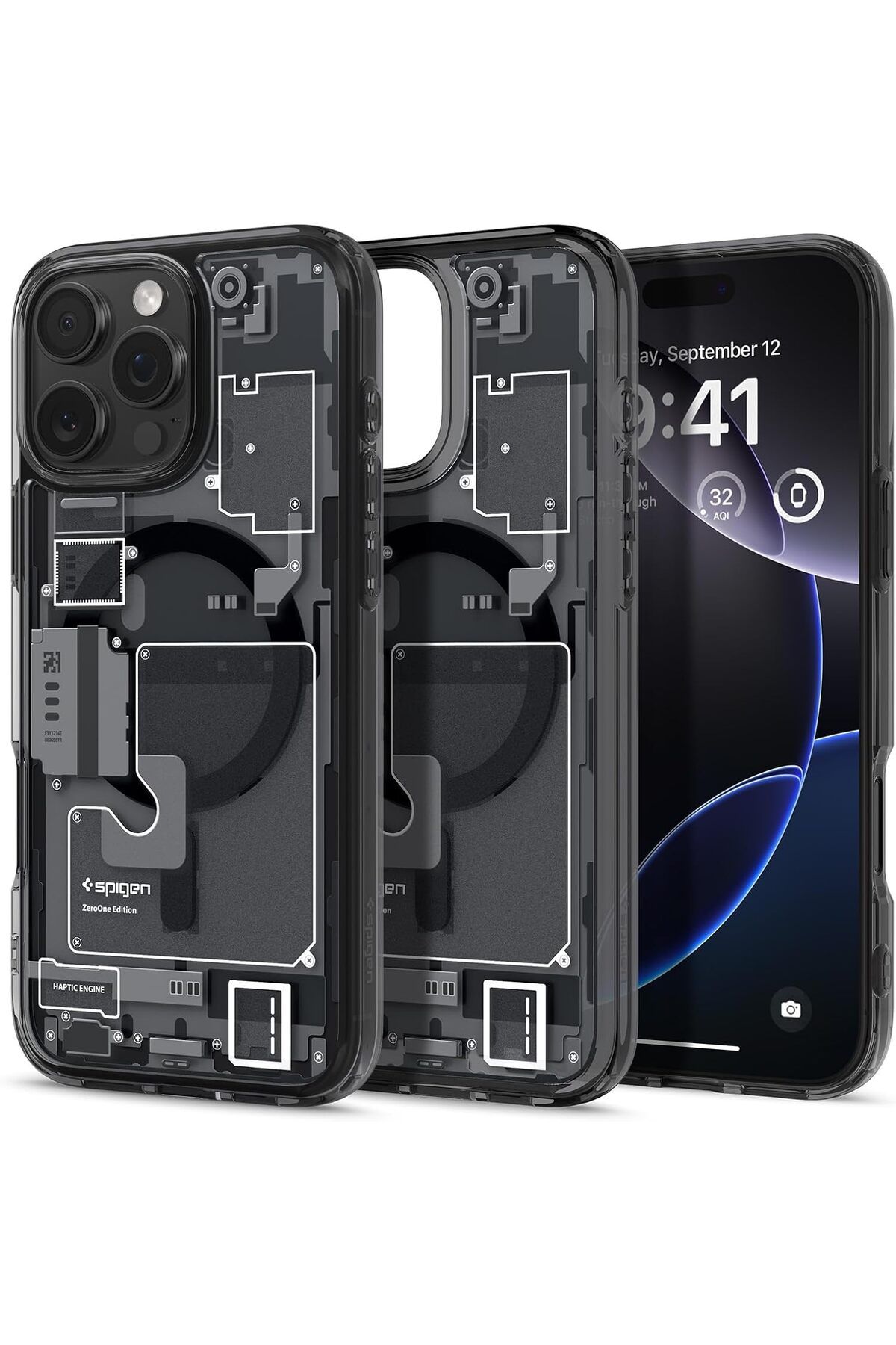 STOREMAX htpshopmx iPhone 16 Pro Kılıf Ultra Hybrid MagFit MagSafe özellikli Zero One - ACS08135 str http 1