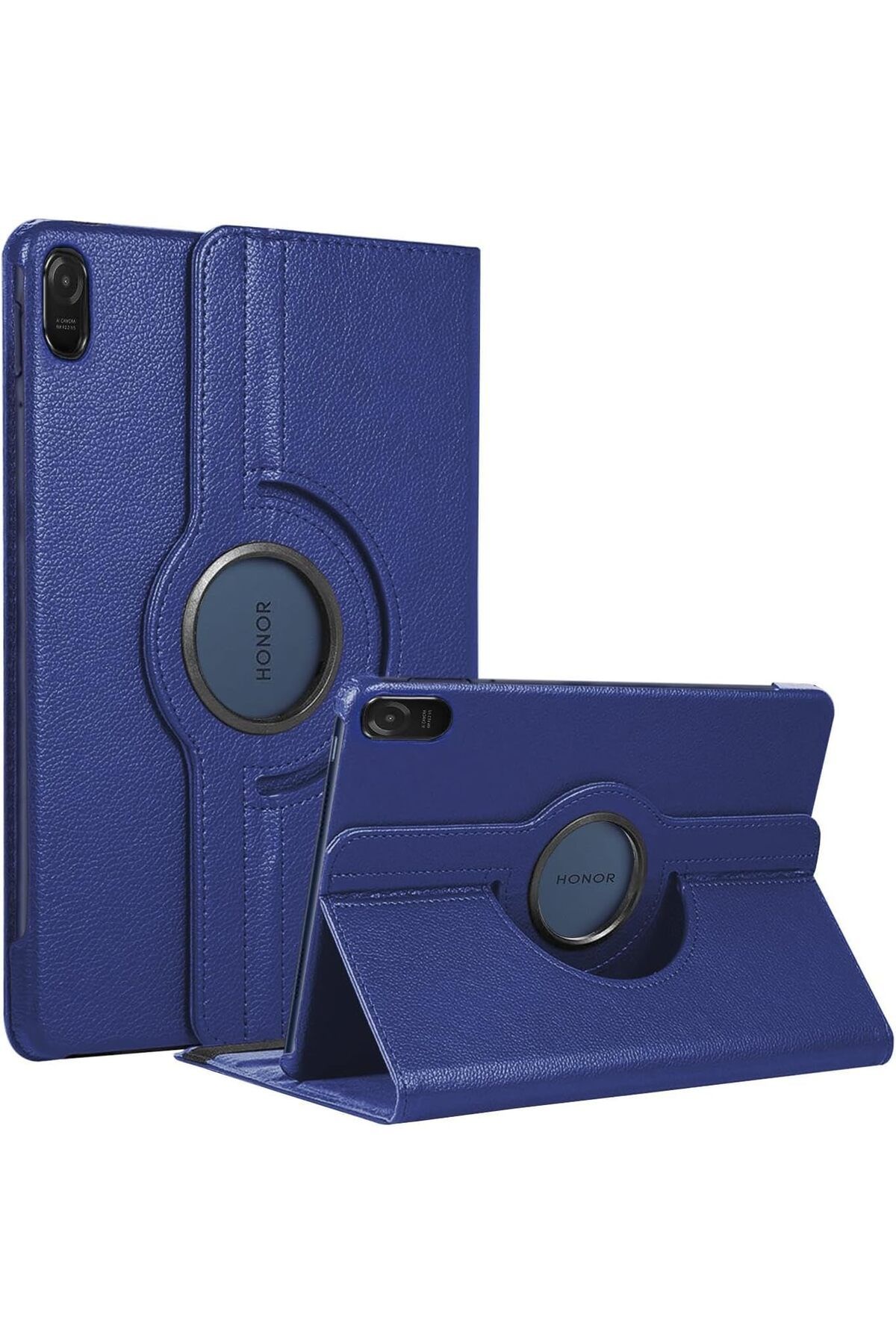 STOREMAX Honor Pad 8 için Kılıf 360 Rotating Stand Deri Lacivert [Honor Pad 8 ile Uyumlu Kılıf