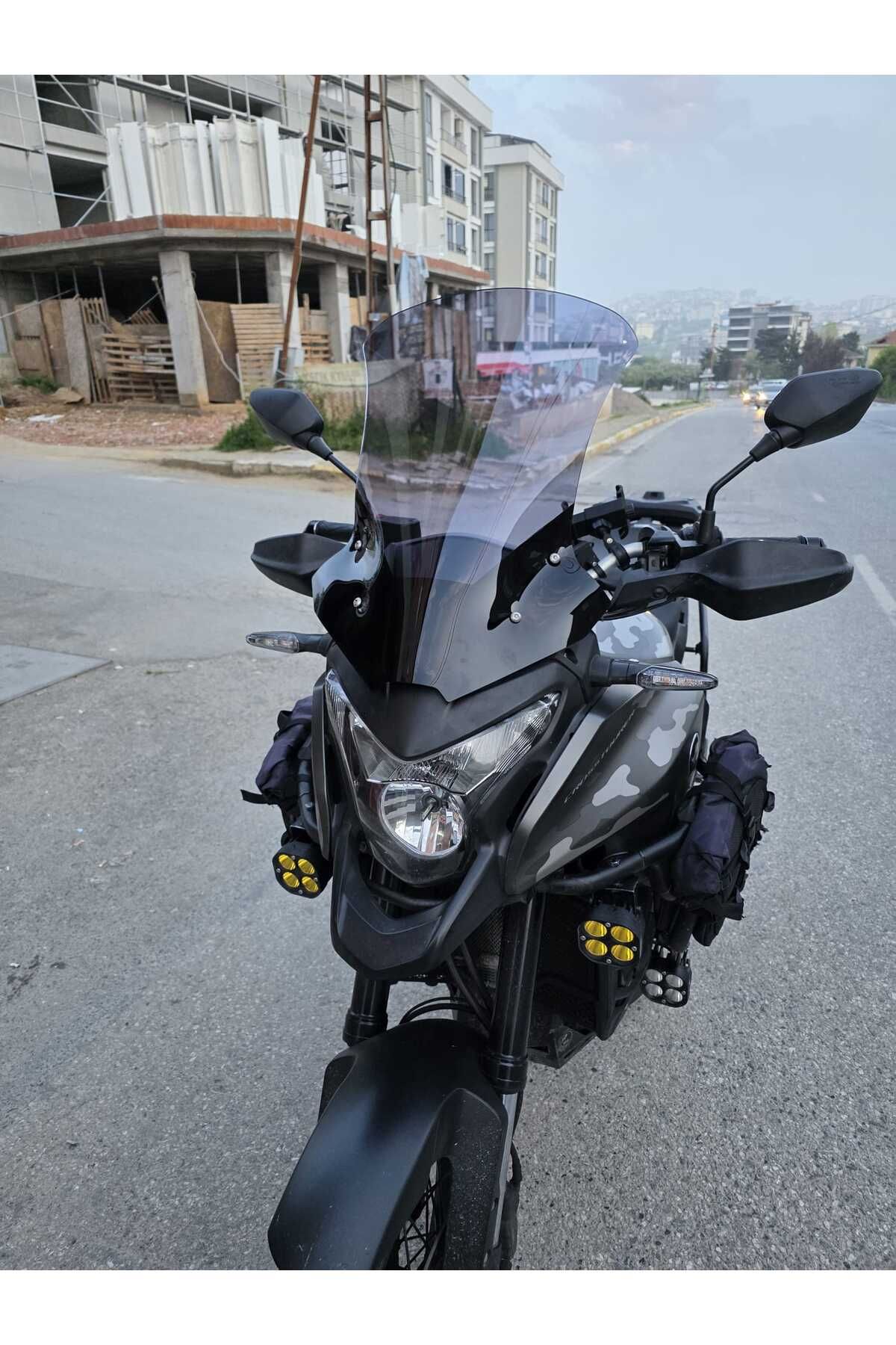 Honda VFR 1200 Siperlik Ön Cam 2012-2015 Model 58cm Füme Renkli 4mm