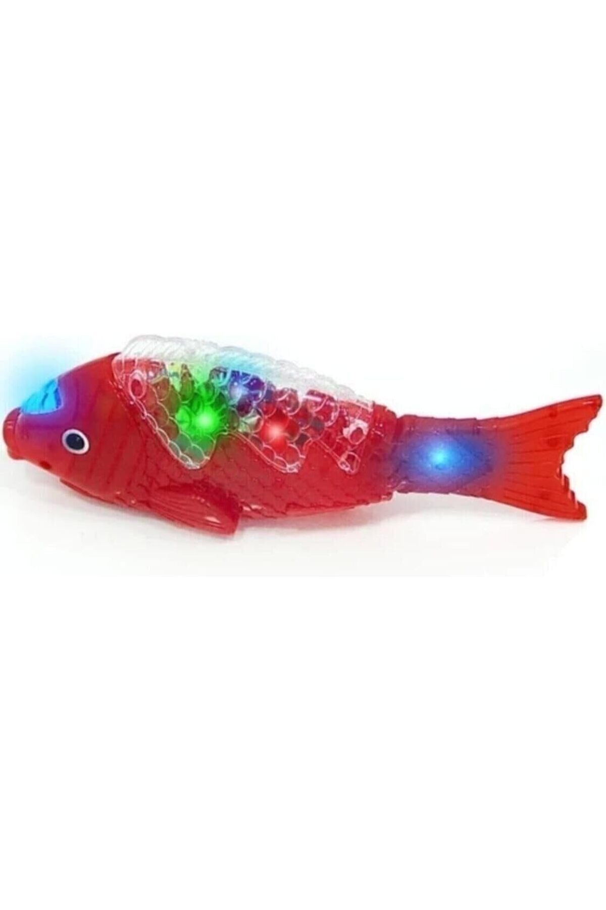 STOREMAX Balık Şarkılı Müzikli Işıklı Sesli Yürüyen Balık 23 Cm Pilli Oyuncak Balık Ca