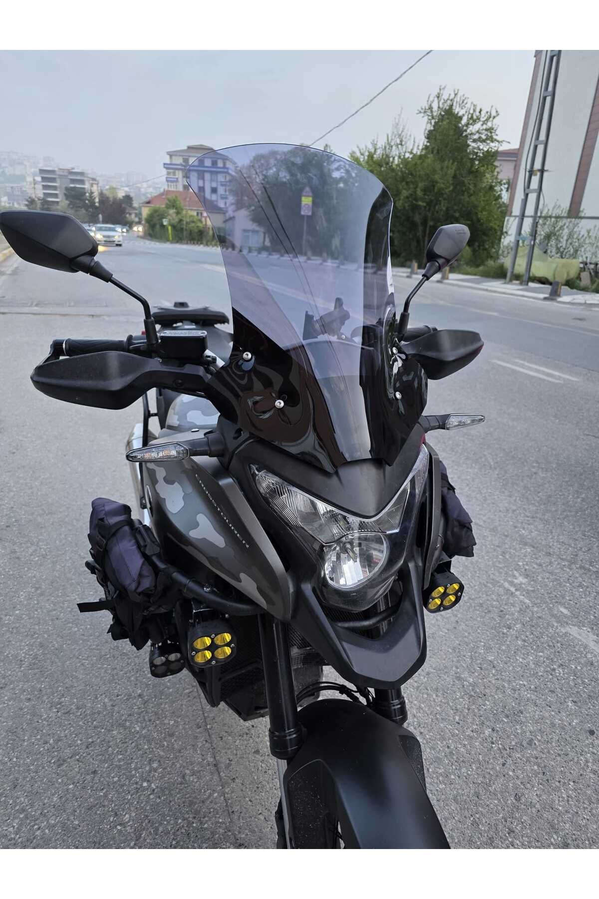 Honda VFR 1200 Siperlik Ön Cam 2012-2015 Model 58cm Füme Renkli 4mm