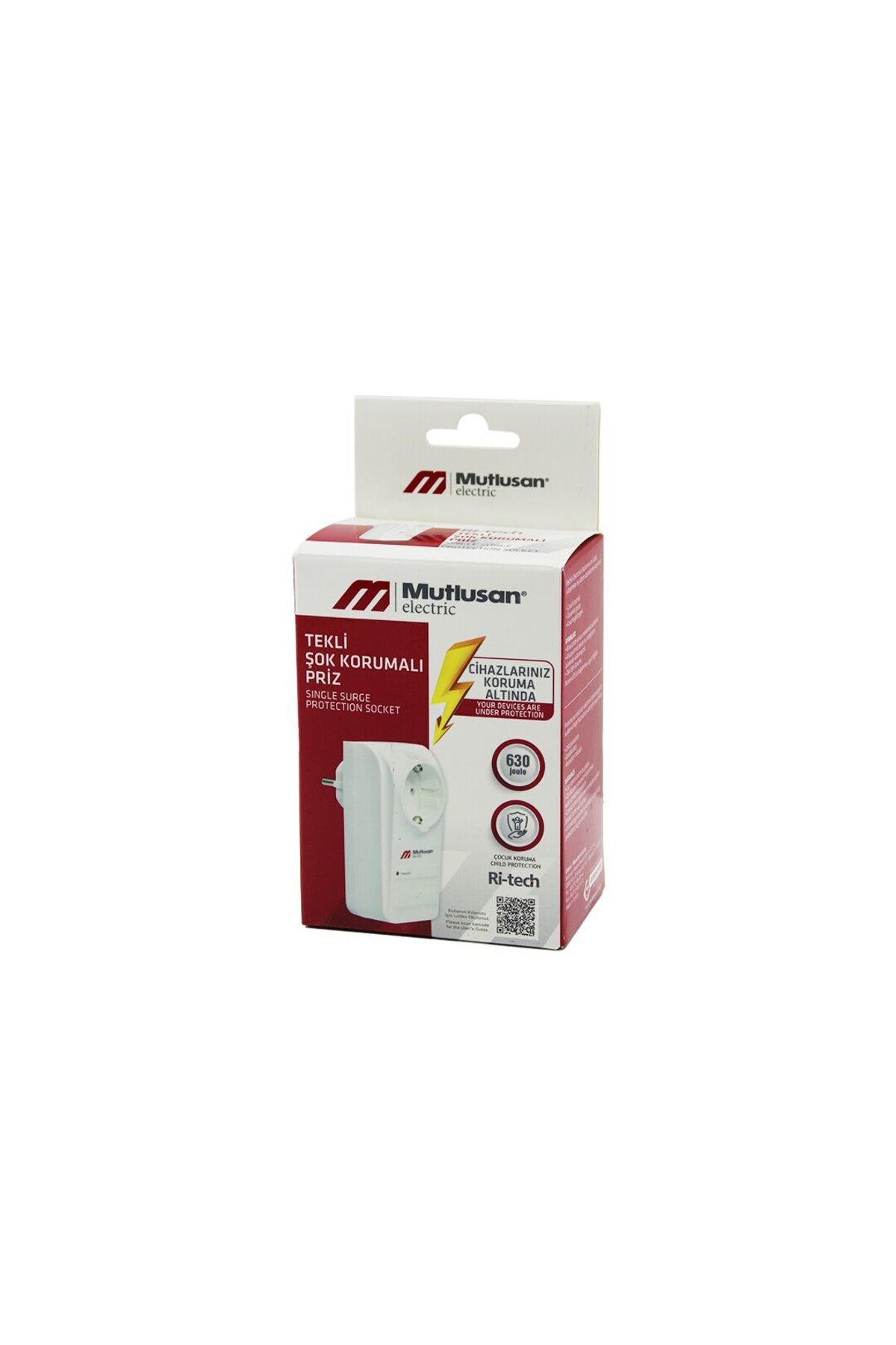 STOREMAX mrttnca TEKLİ ŞOK KORUMALI PRİZ GOLYAT Rİ-TECH-001 trndymrt 1087243