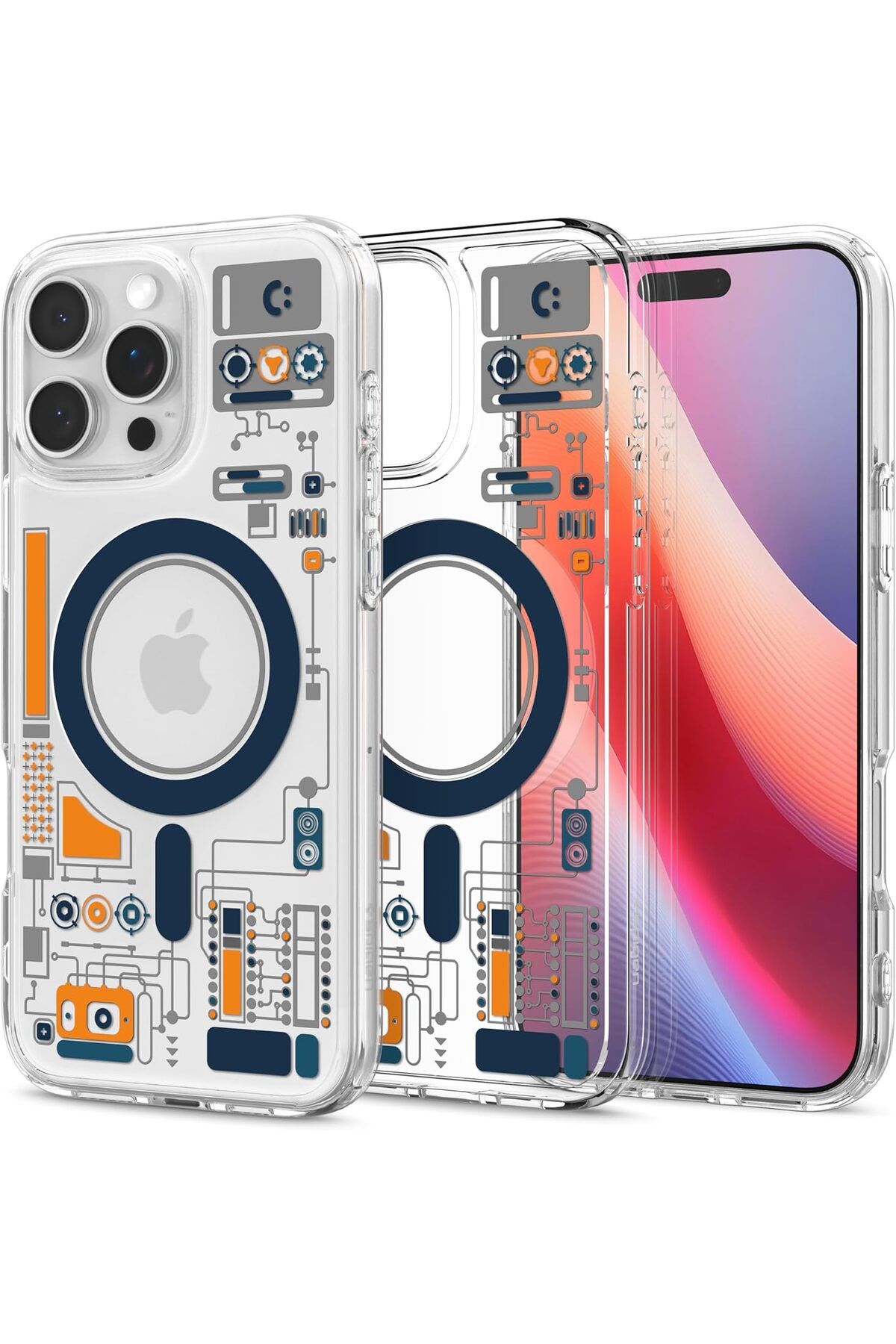 STOREMAX daliashops iPhone 16 Pro Kılıf Ultra Hybrid MagFit MagSafe özellikli Analogue ACS08727 Star Colle