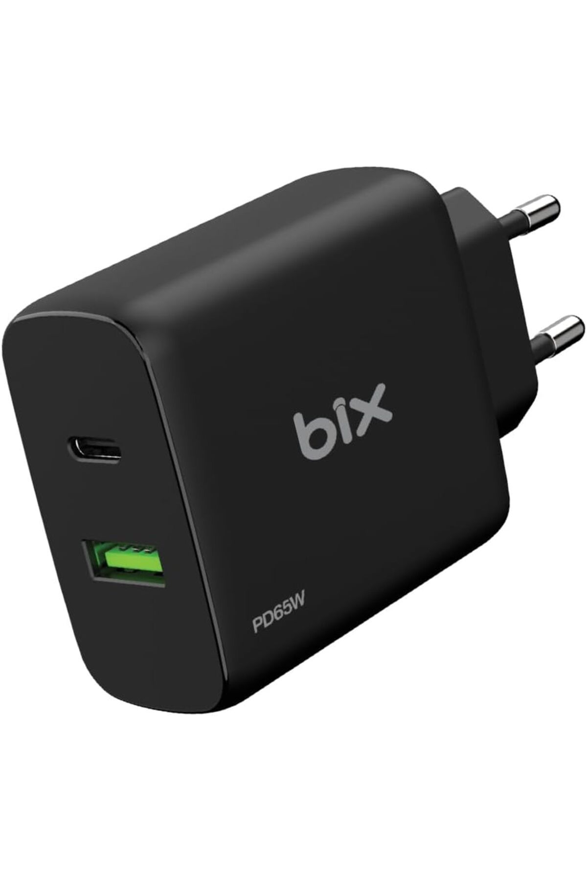 STOREMAX bystoreby BX2P65G GaN PD 65W Type-C ve USB-A QC 18W Çift Portlu Akım Korumalı Hızlı Şarj Cihaz