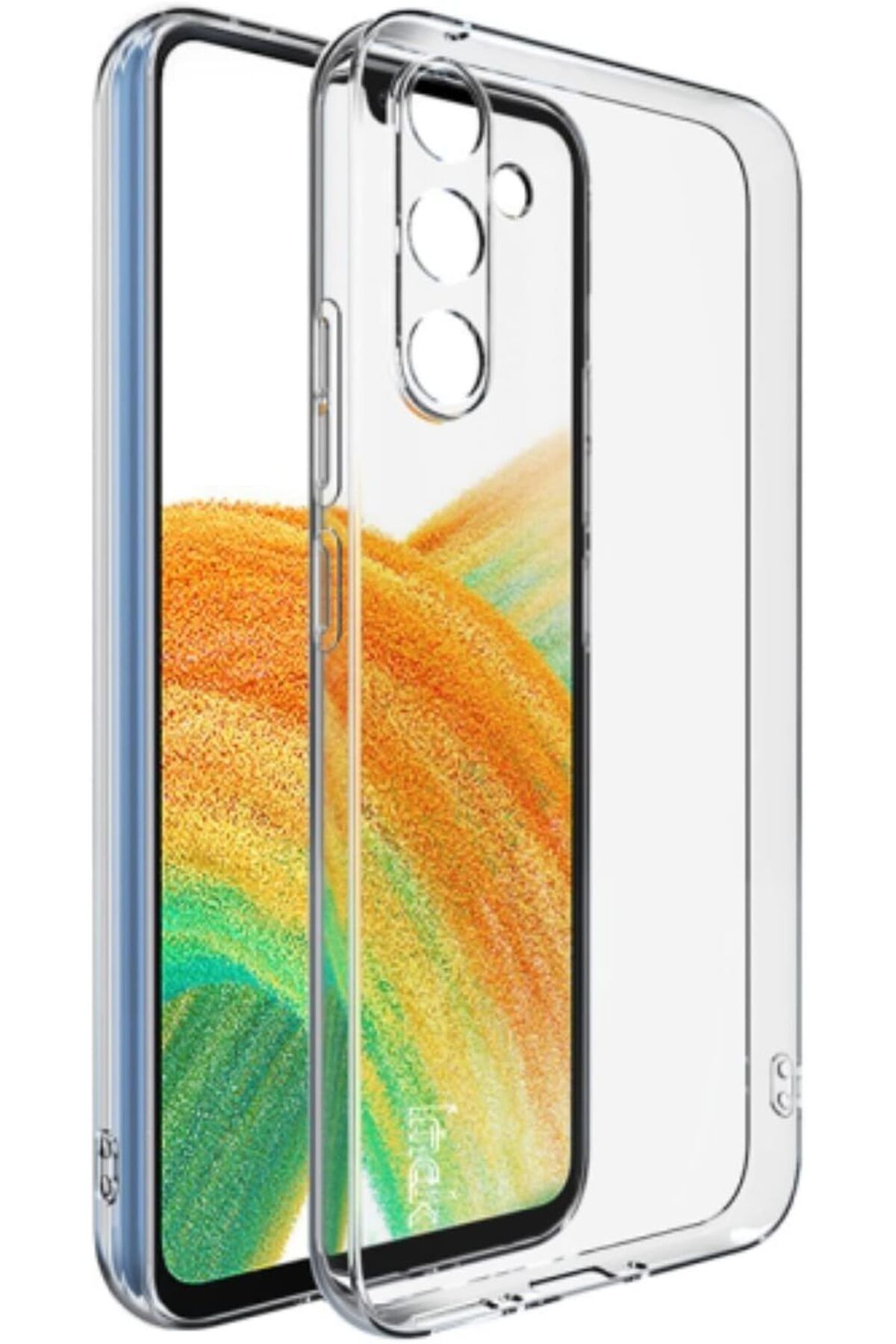STOREMAX bystoreby İLETİŞİM Galaxy A34 ile Uyumlu Kapak Kamera Korumalı Süper Silikon Kılıf NewDesin