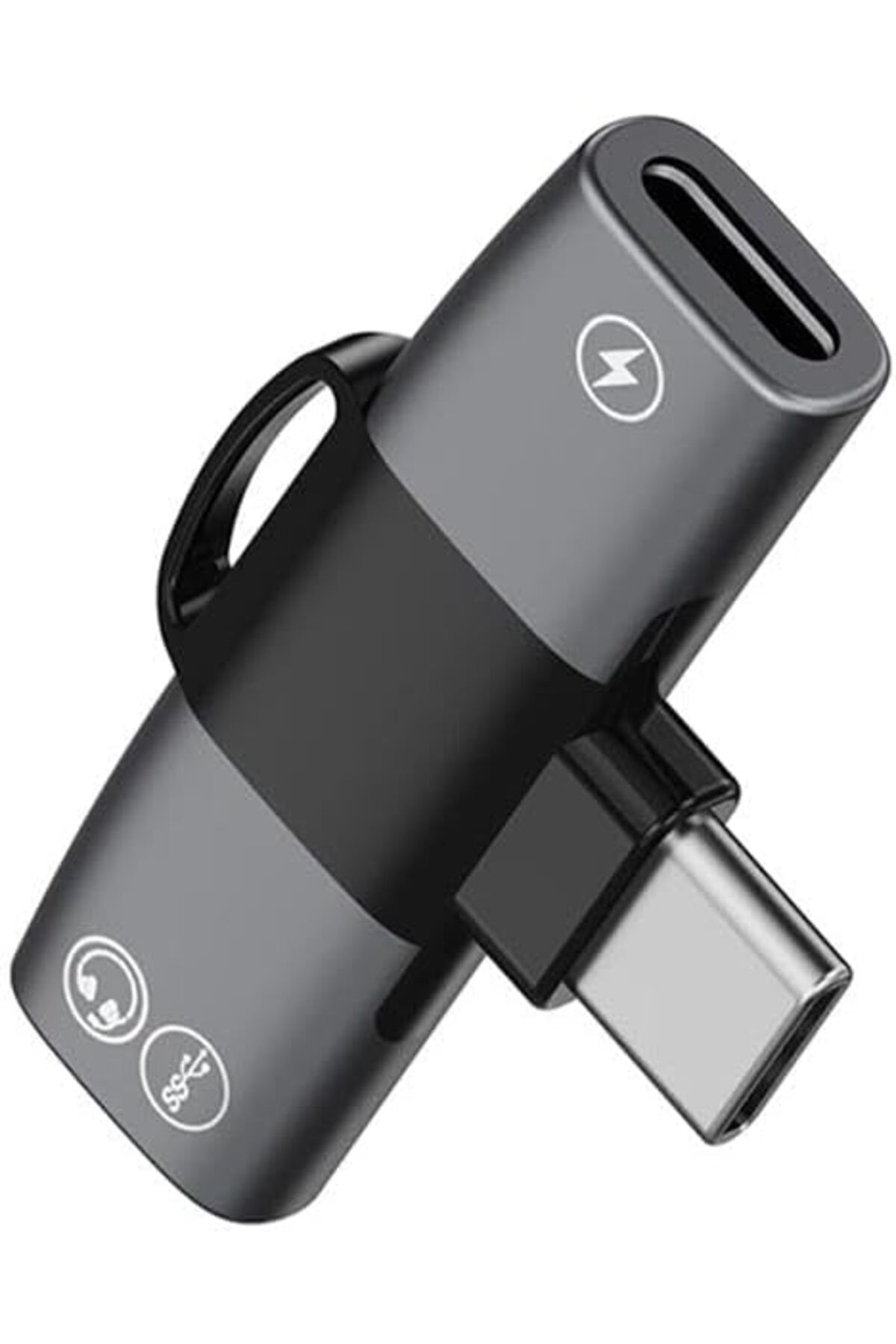 STOREMAX buxystorem 30W Hızlı Şarj Type-c to Type-c Dönüştürücü Çevirici Şarj Kulaklık Adaptörü