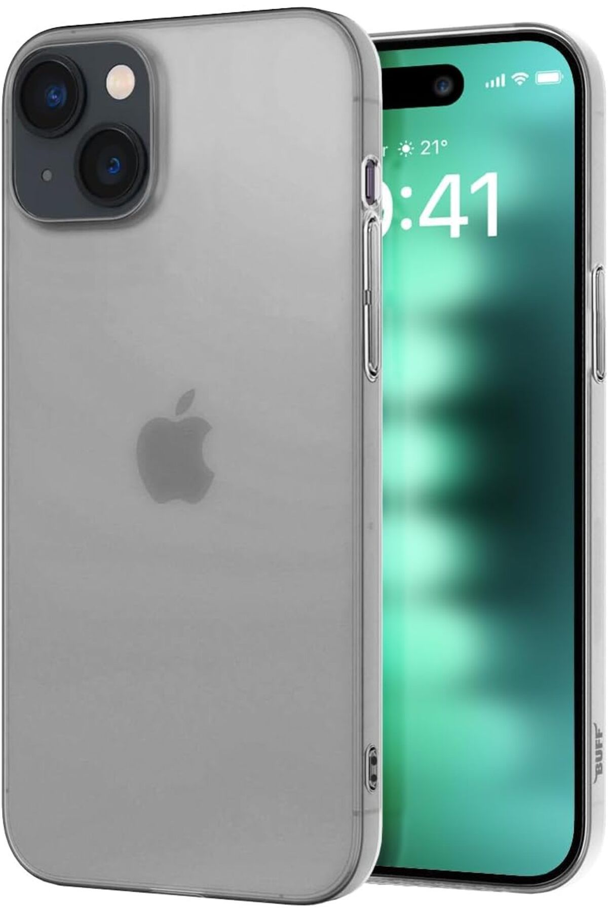 STOREMAX cmllashop LABS Buff iPhone 15 Plus ile Uyumlu Slimfy İnce Saydam Kılıf (Şeffaf) 542093