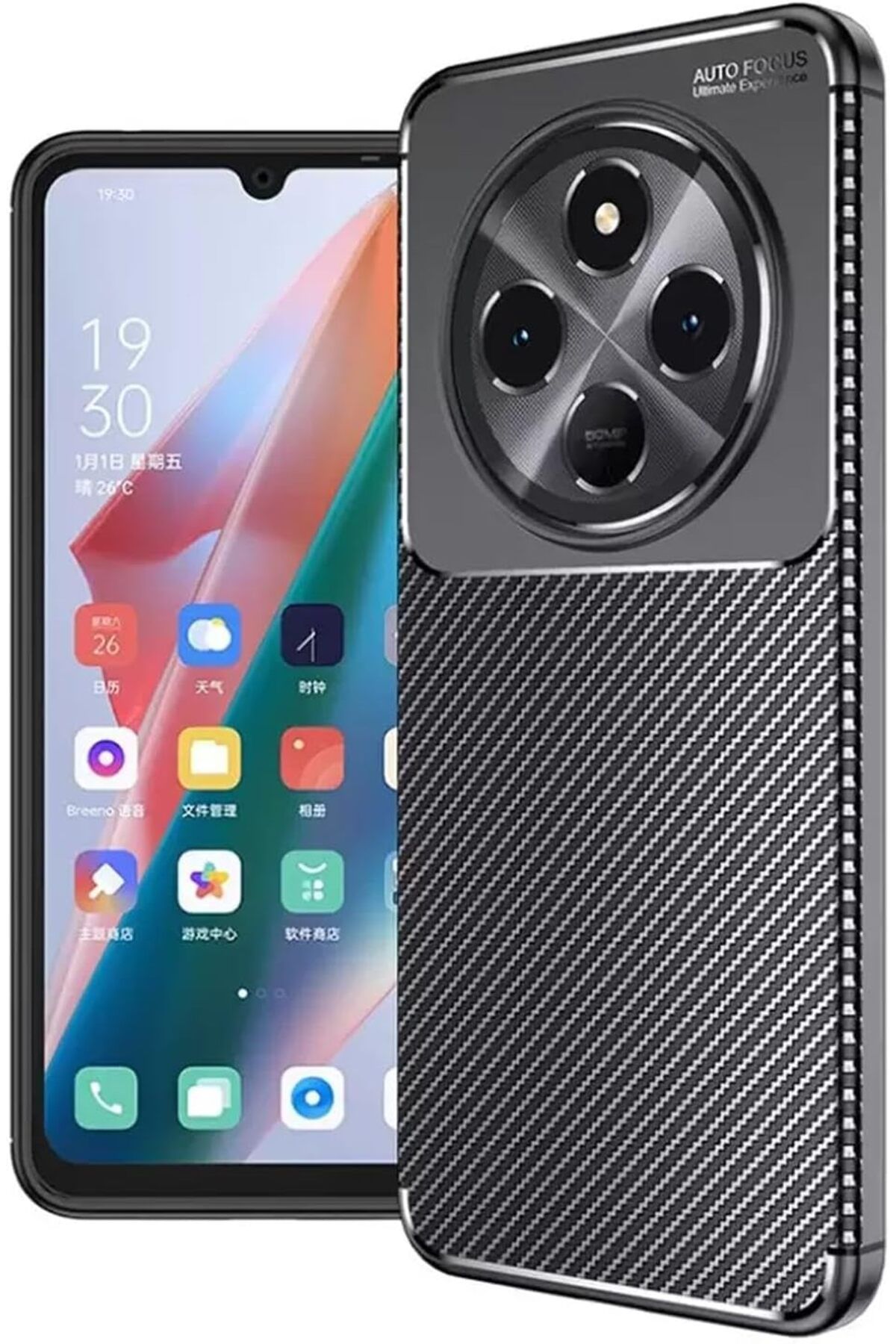 STOREMAX dlshop Xiaomi Redmi 14C Kılıf Legion Series Siyah [Redmi 14C ile Uyumlu Kılıf - Siyah] star 9903