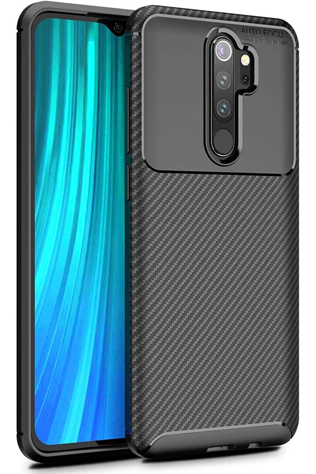 yenibagshop Xiaomi Redmi Note 8 Pro için Kılıf  Legion Series Siyah [Redmi Note 8 Pro ile Uyumlu Kılıf - Siyah]