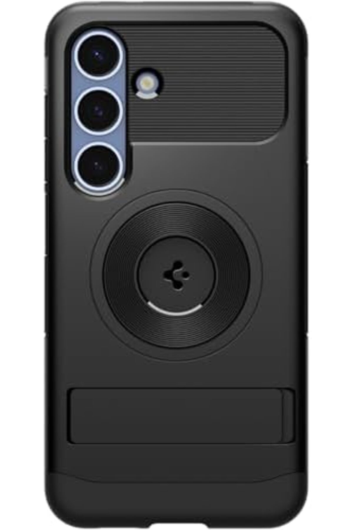 salesalbutik Galaxy S25  Uyumlu Kılıf Slim Armor MagFit özellikli Siyah
