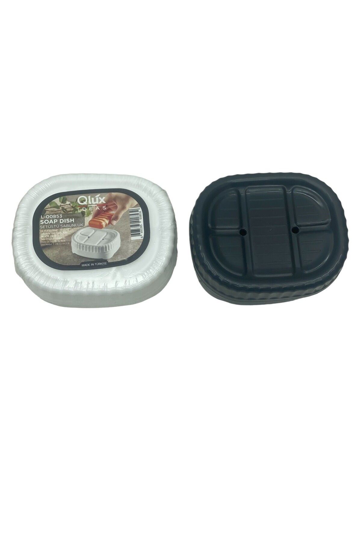 STOREMAX ysstorex SET ÜSTÜ KATI SABUNLUK KAPAKLI PLASTİK StarColxlection 655141