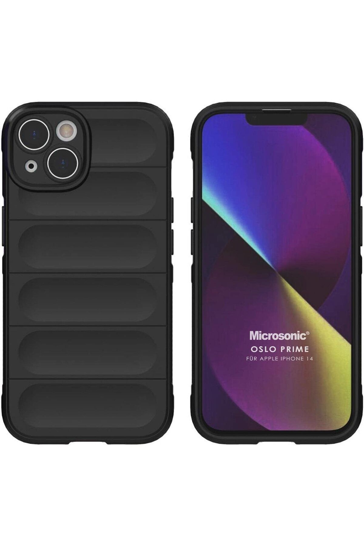 STOREMAX bystoreby iPhone 14 için Kılıf Oslo Prime Siyah [iPhone 14 ile Uyumlu Kılıf - Siyah] NewDesing