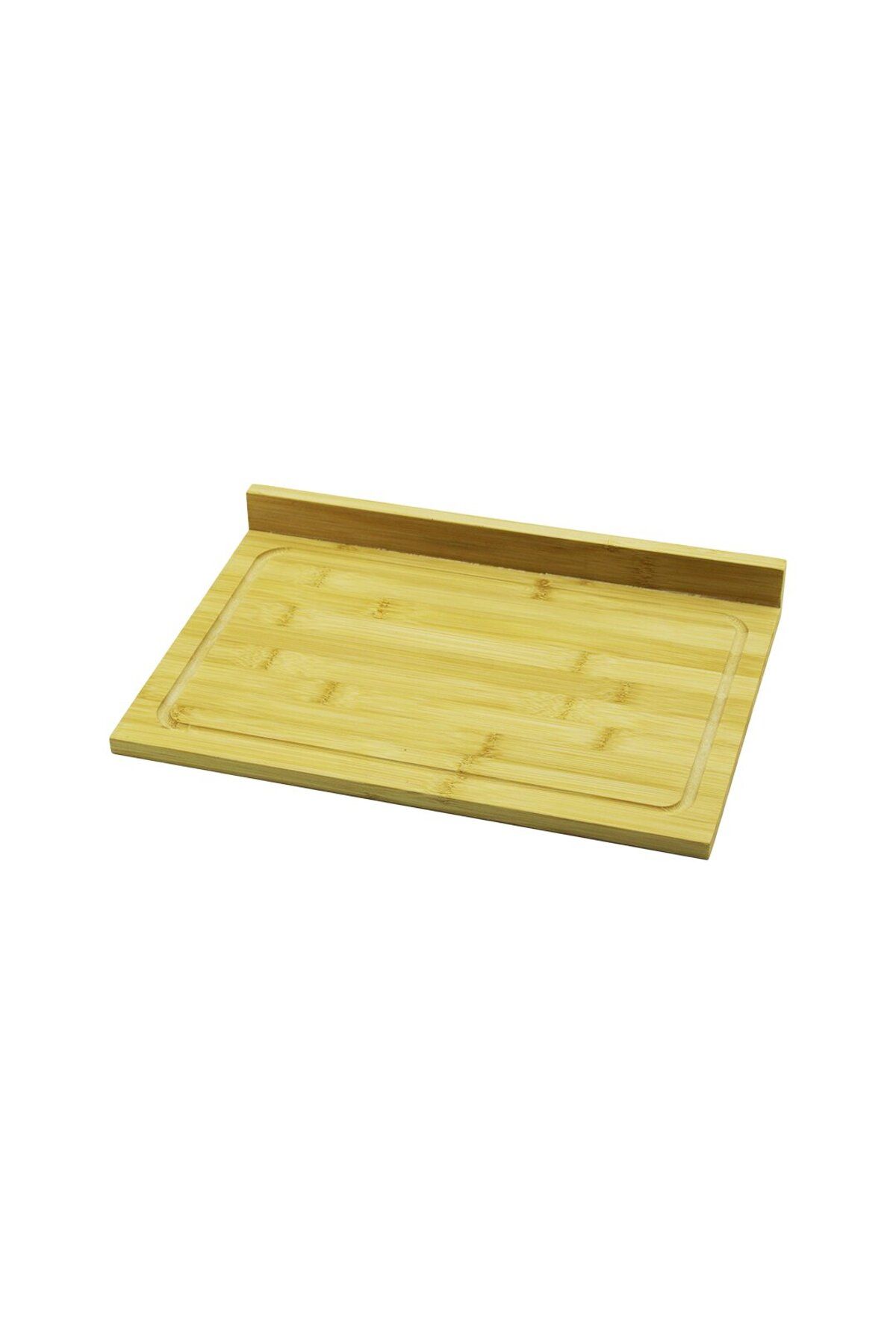 STOREMAX lbstorex AHŞAP BAMBU KESİM PANOSU KANALLI - TEK KENAR YÜKSELTİ=3CM 24X35CM Newdsng 1116818
