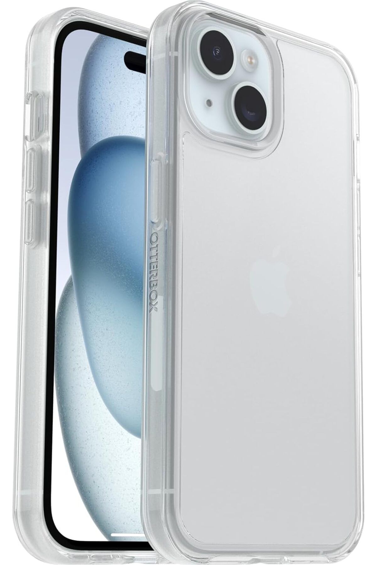 STOREMAX htpshopmx iPhone 16e, 15, 14, 13 için OtterBox Symmetry Clear Kılıf, Düşmeye Dayanıklı Koruyu