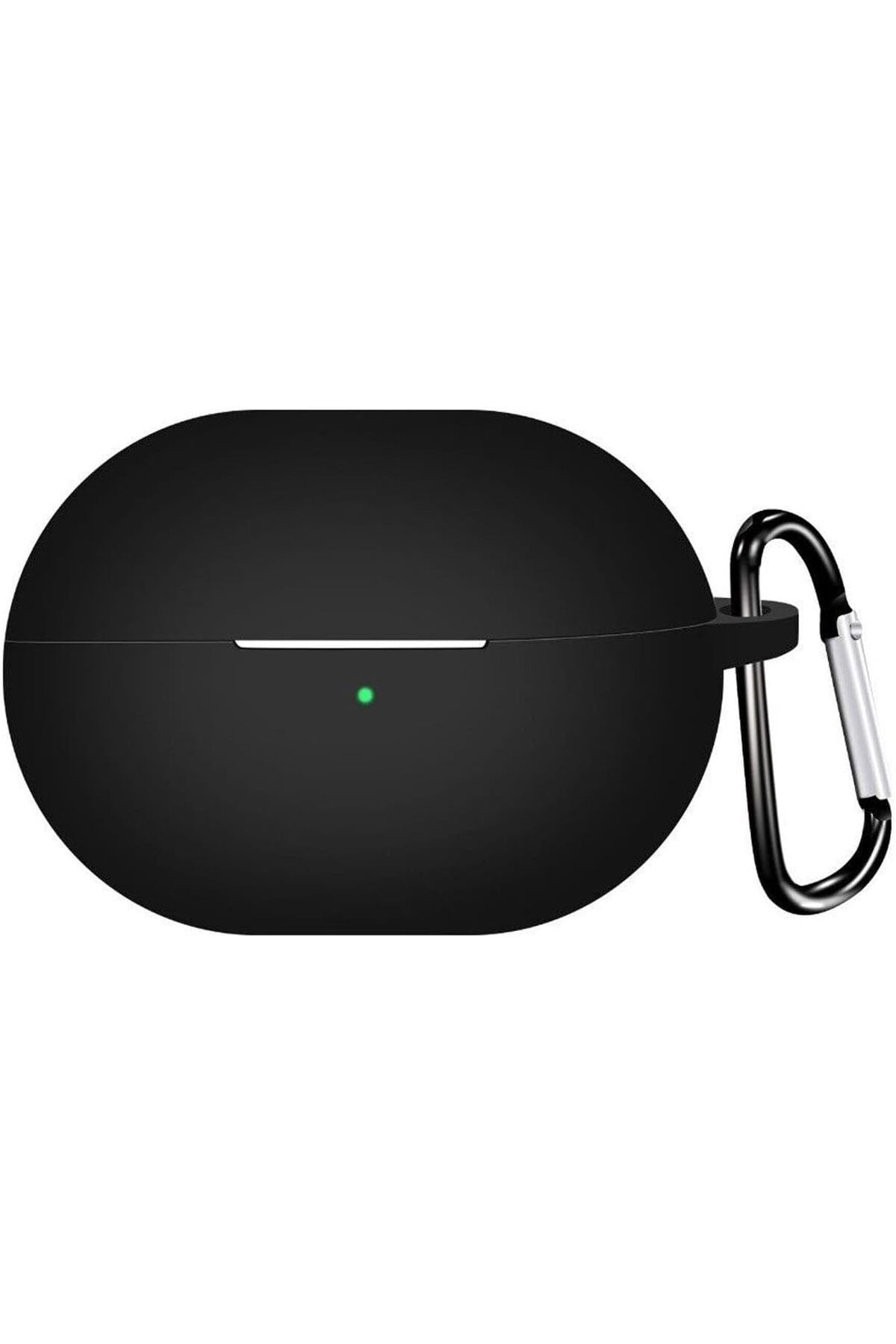 yenibagshop Huawei FreeBuds Pro 3 Kılıf Askılı Mat Silikon Siyah [FreeBuds Pro 3 ile Uyumlu Kılıf - Siyah]