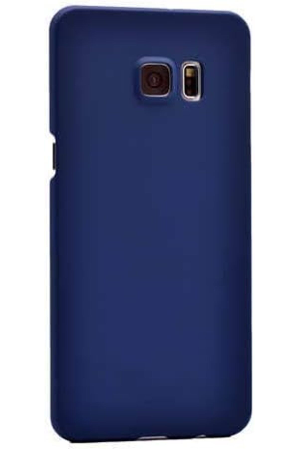 STOREMAX bystoreby Galaxy Note 5 Uyumlu Sert Rubber Silikon Kılıf (Mavi) NewDesing 646268