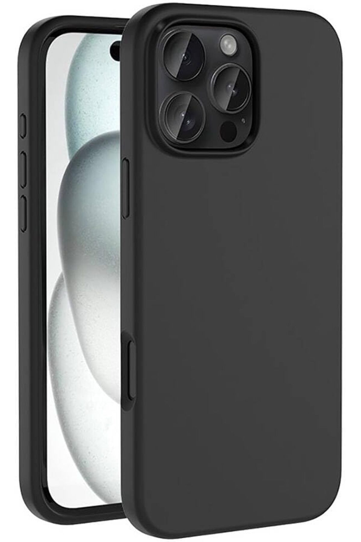 STOREMAX nffashopm İle Uyumlu iPhone 16 Pro Max Kılıf Magsafe Şarj Özellikli Sıvı Teknolojili Silinebi