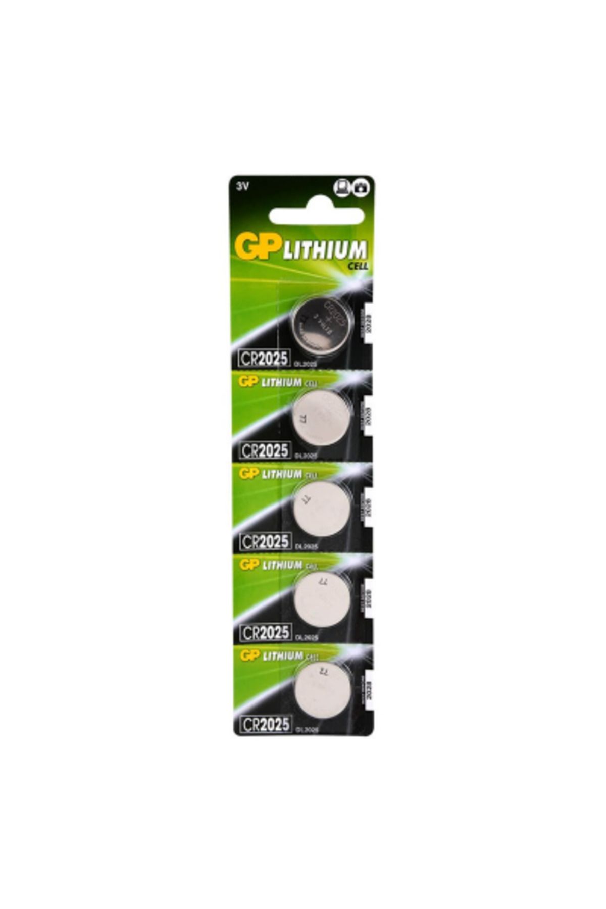 STOREMAX srhtDS LITH.CR2025-7C5 PARA PİLİ 3V 5Lİ KART Desing 266450