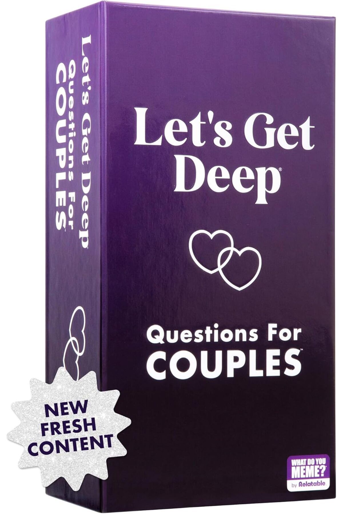 STOREMAX Do You Meme Let's Get Deep - The Relationship Game Full of Questions for Couples