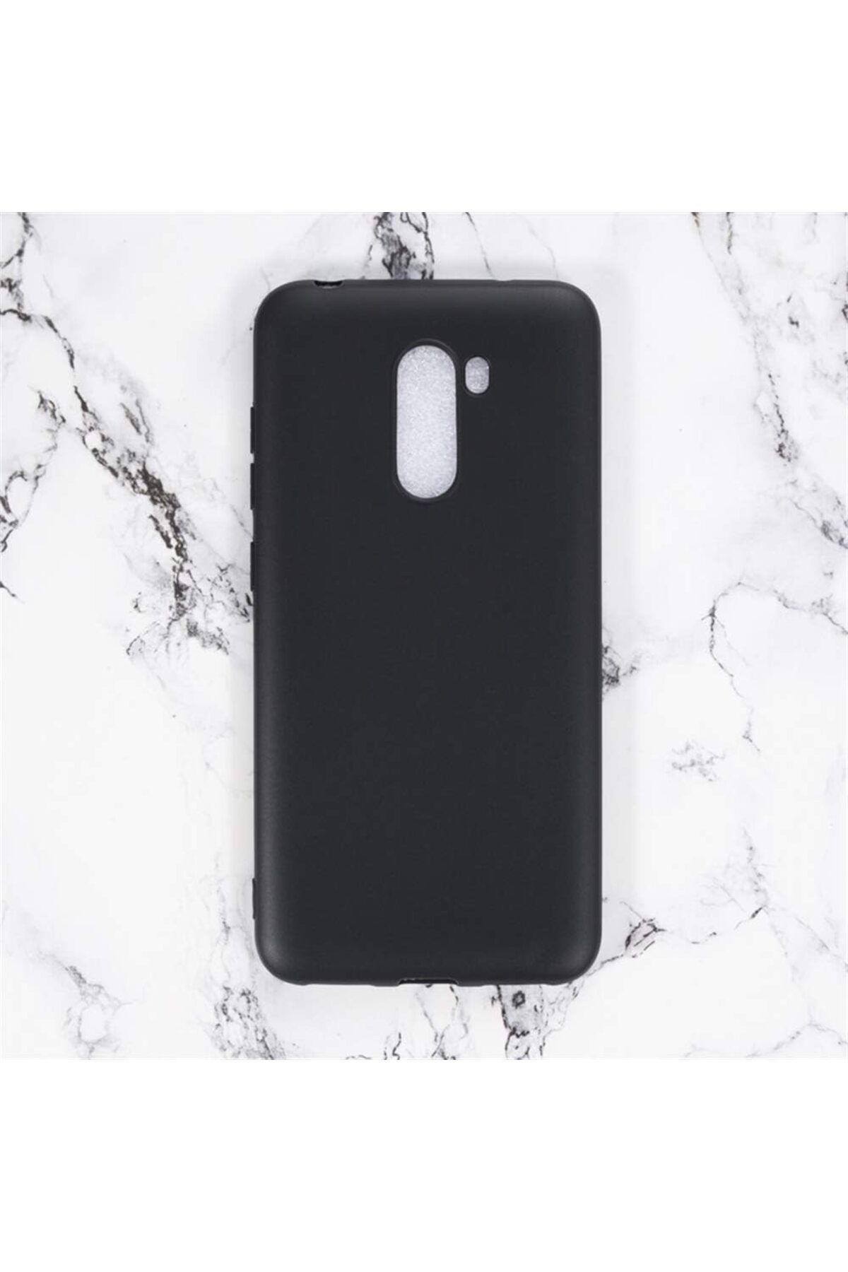 STOREMAX glpzr Pocophone F1 Uyumlu Sert Rubber Silikon Kılıf (Siyah) trendybuy 1109110