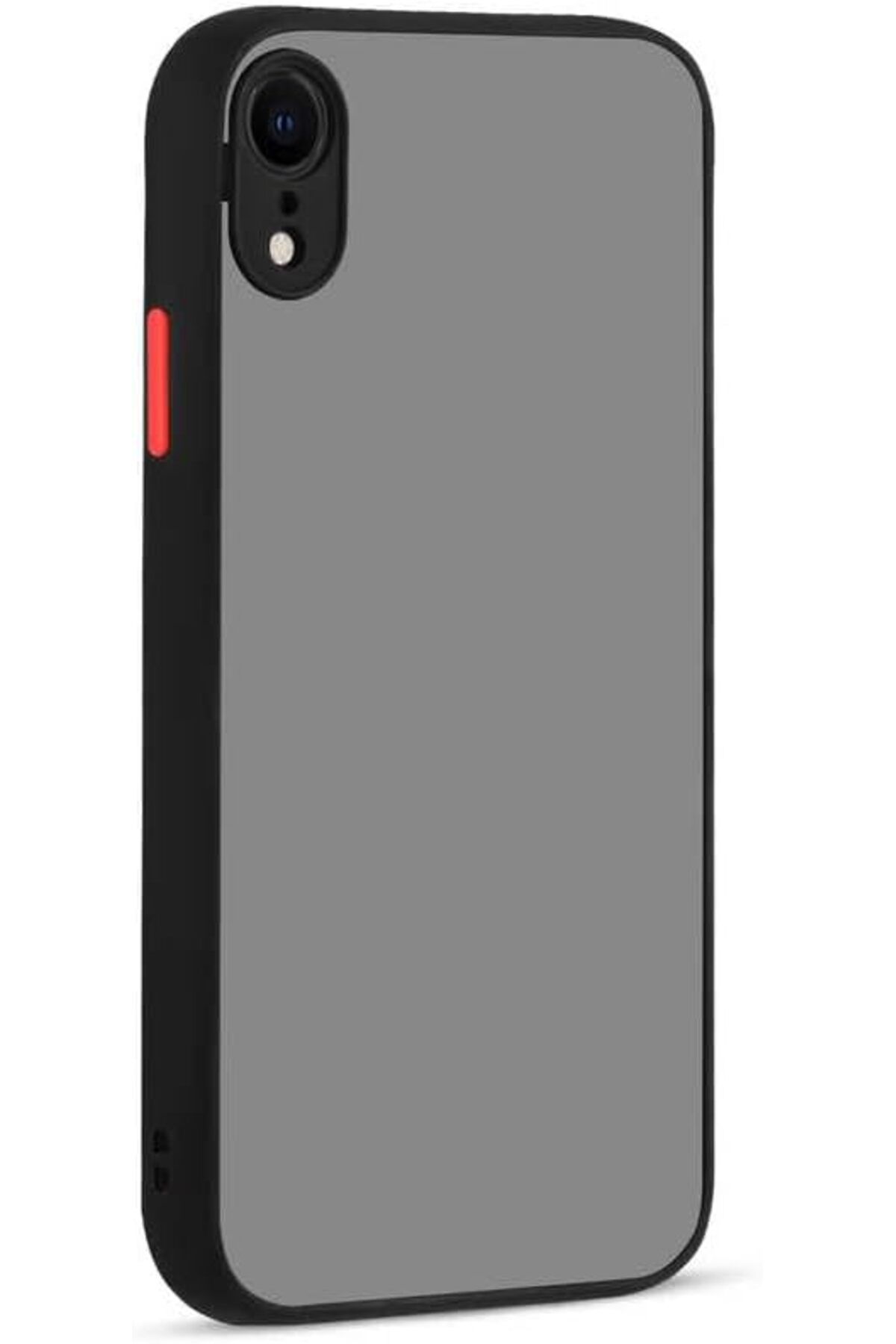 STOREMAX glpzr GİYİM & AKSESUAR İphone XR (6.1) Renkli Tuşlu Business Kamera Korumalı TPU Kılıf (Siyah