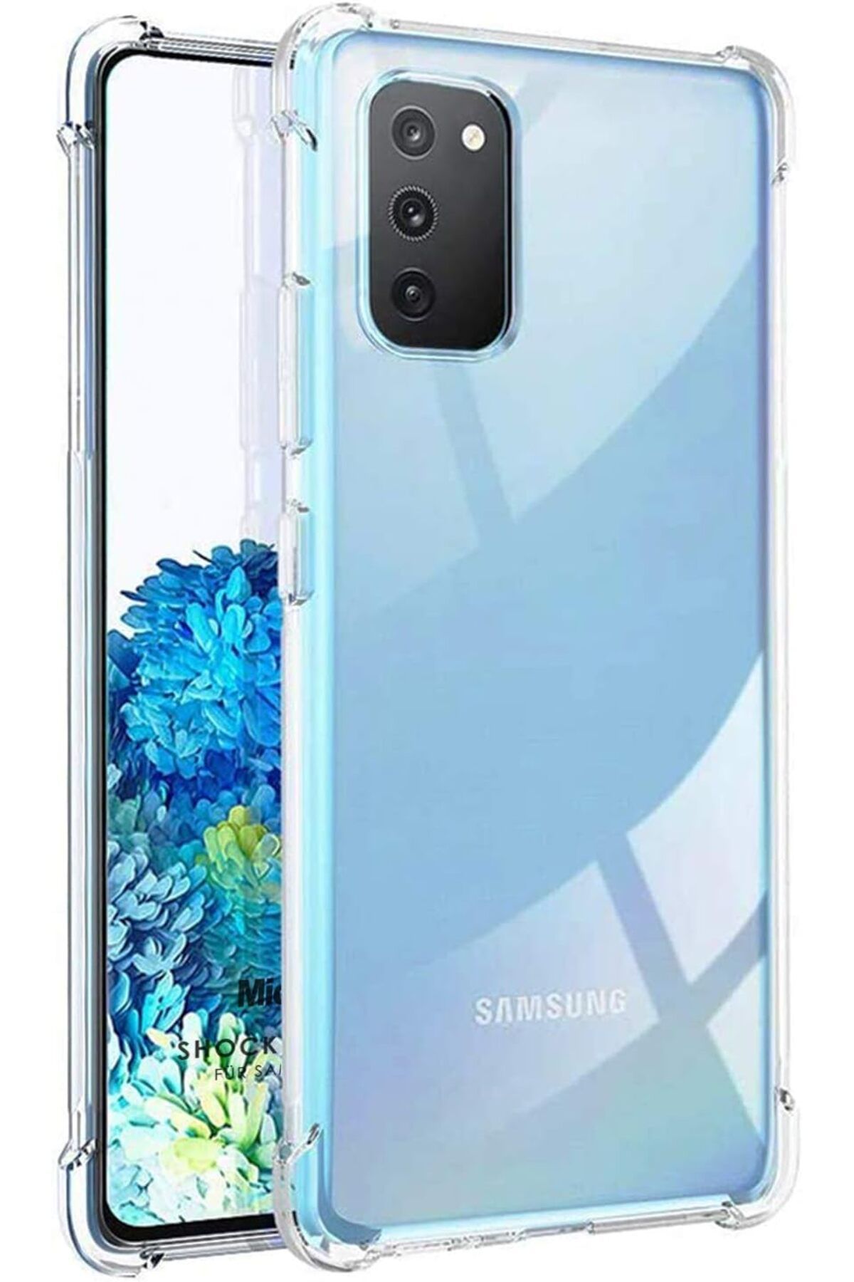 STOREMAX htpshopmx Shock Absorbing için Kılıf Galaxy S20 Şeffaf [Galaxy S20 ile Uyumlu Kılıf - Şeffaf