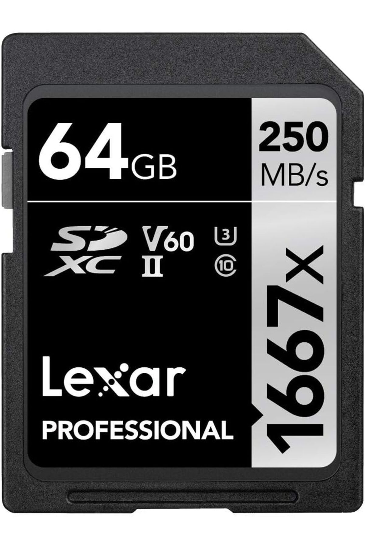 STOREMAX nffashopm Professional 1667x SD Kart 64 GB, SDXC UHS-II Bellek Kartı, 250 MB/s'ye kadar Okuma, 120