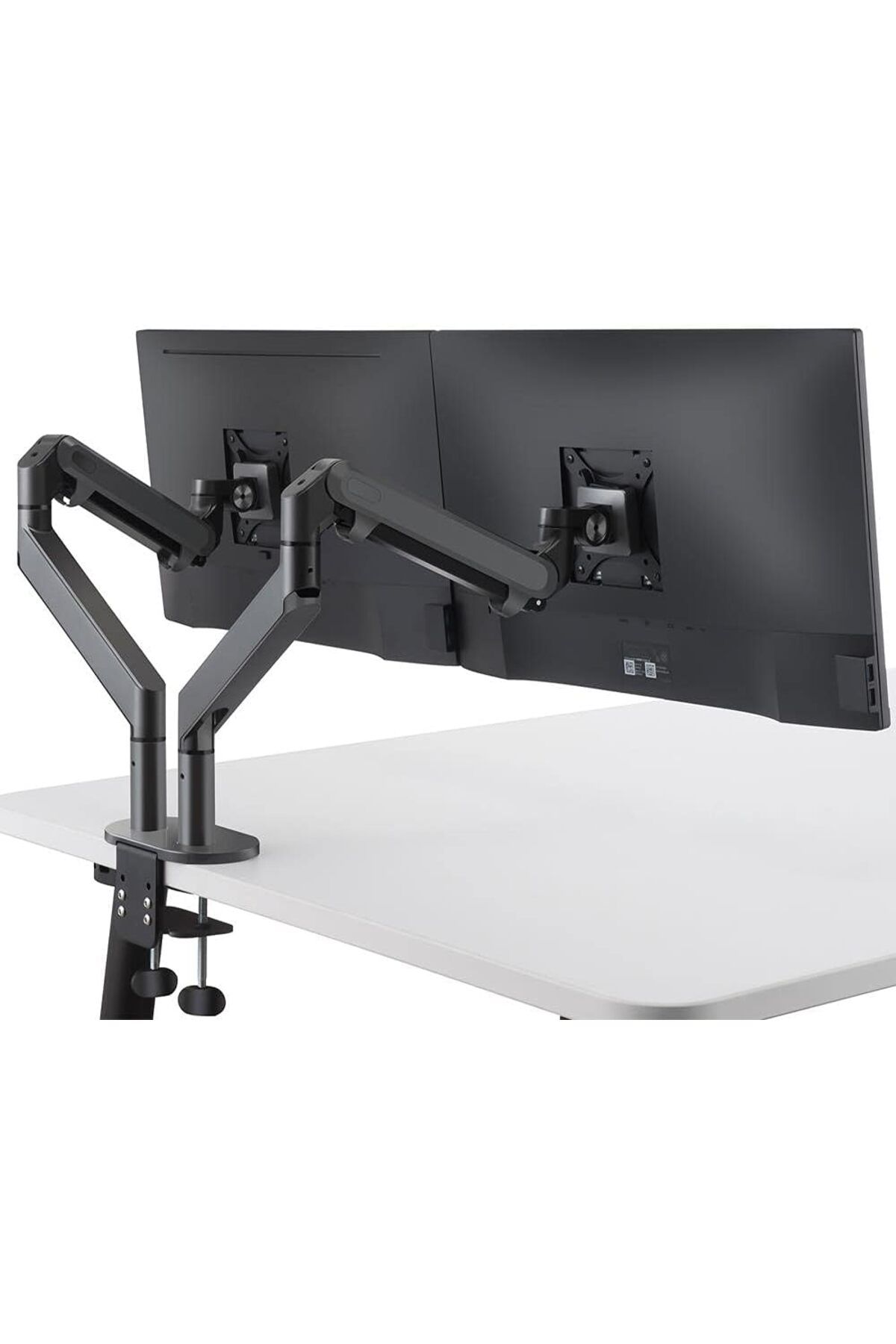 STOREMAX lvnmblya STD7080G 10"-27" Alüminyum Amortisörlü VESA Monitör Tutucu Çift Kol Koyu Gri Shop Dees