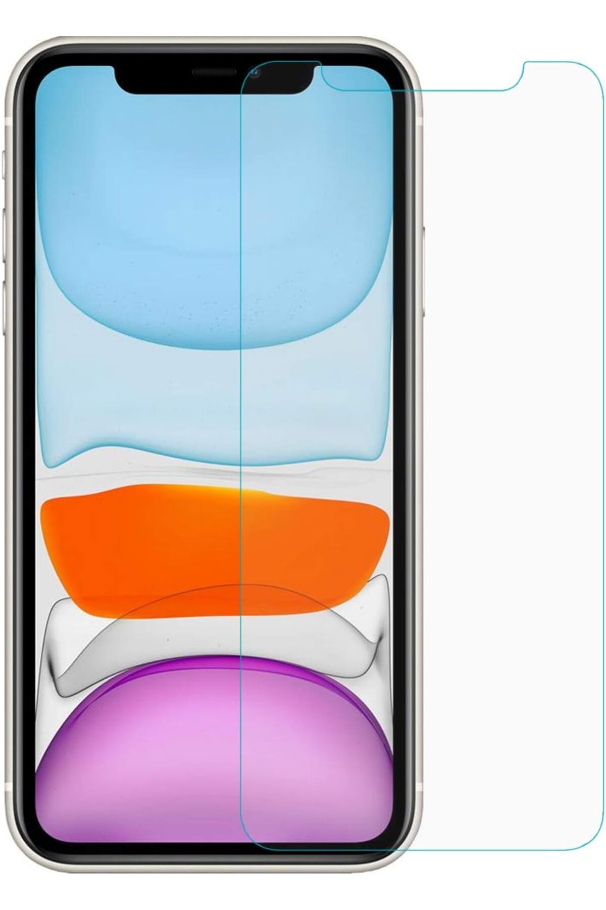 yenibagshop İPhone 11 (6.1'') Nano Cam Ekran Koruyucu [iphone 11 İle Uyumlu Ekran Koruyucu - Şeffaf]