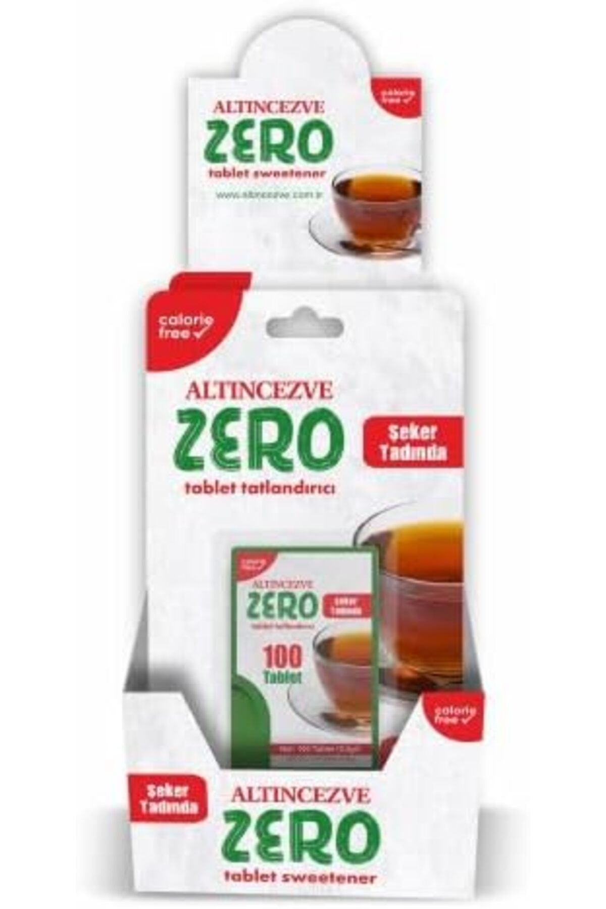 STOREMAX nslmshop Zero Tablet Tatlandırıcı 100 Tablet Life Store 1037065