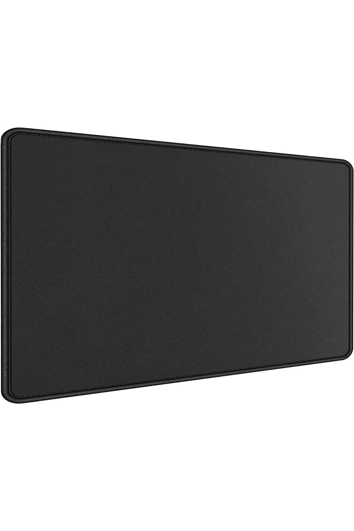STOREMAX lbstorex Gaming Mouse Pad 90x40 - Büyük Boy Oyuncu Mousepad Kaymaz Taban Baskısız - Siyah Fare A