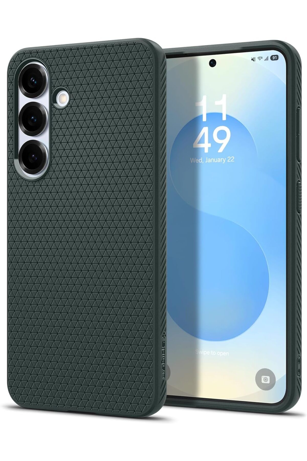 STOREMAX nffashopm Galaxy S25 Kılıf Liquid Air Abyss Green - ACS09001 storestarx 1051353
