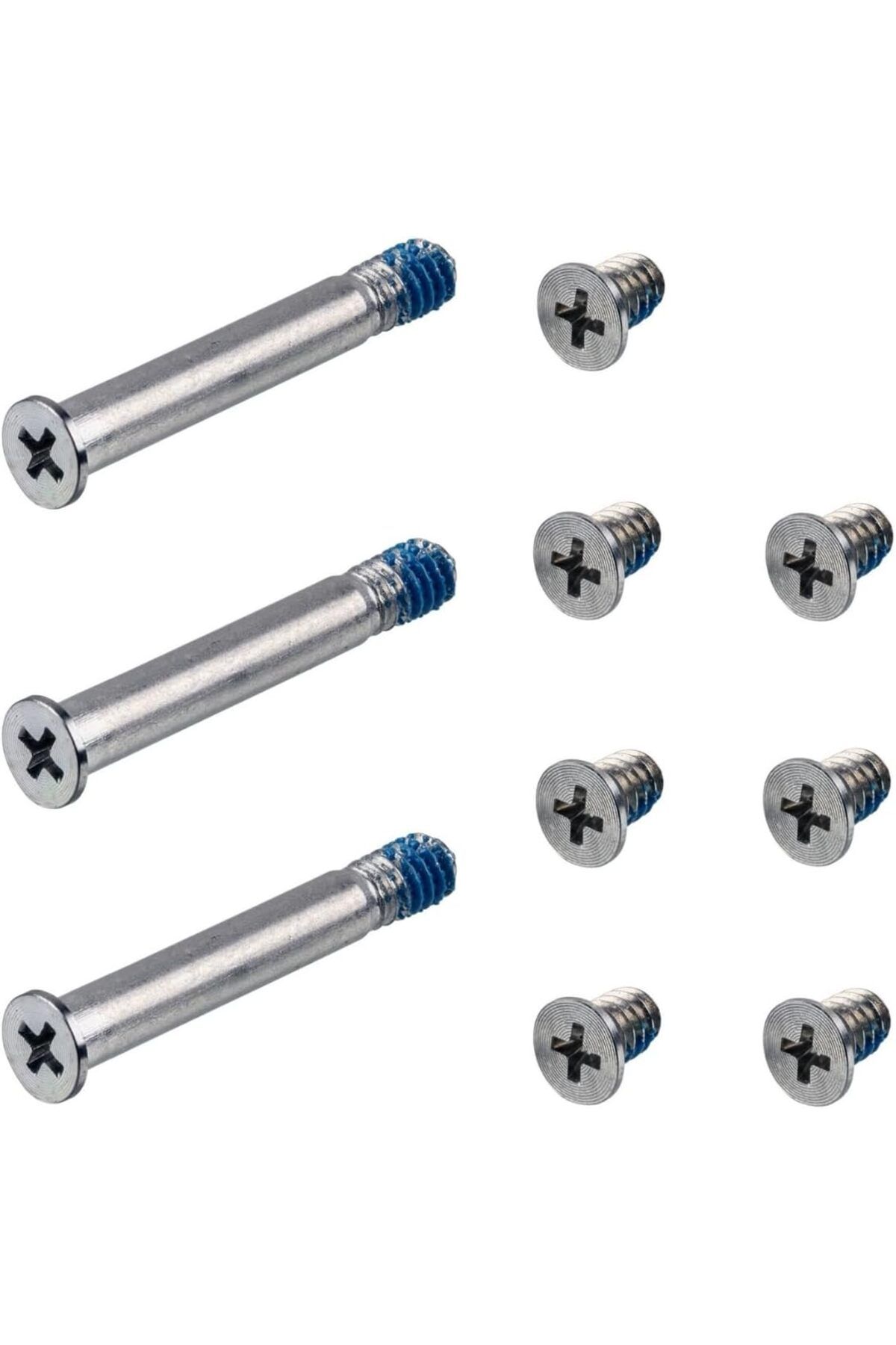 STOREMAX lbstorex Macbook Pro A1286 A1278 A1297 ile Uyumlu Alt Kapak Vidaları Screw Gümüş Newdsng 1116818