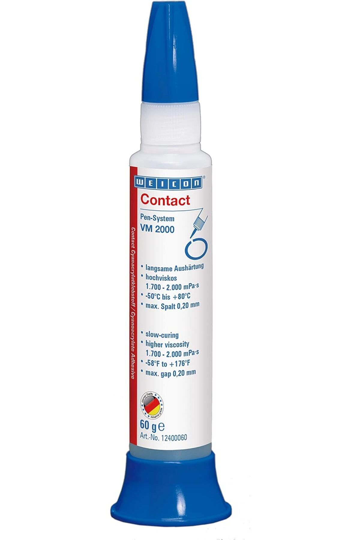STOREMAX mrttnca Contact VM 2000 | 60 G | Siyanoakrilat Yapıştırıcı | Her türlü metal bağ trndymrt 10