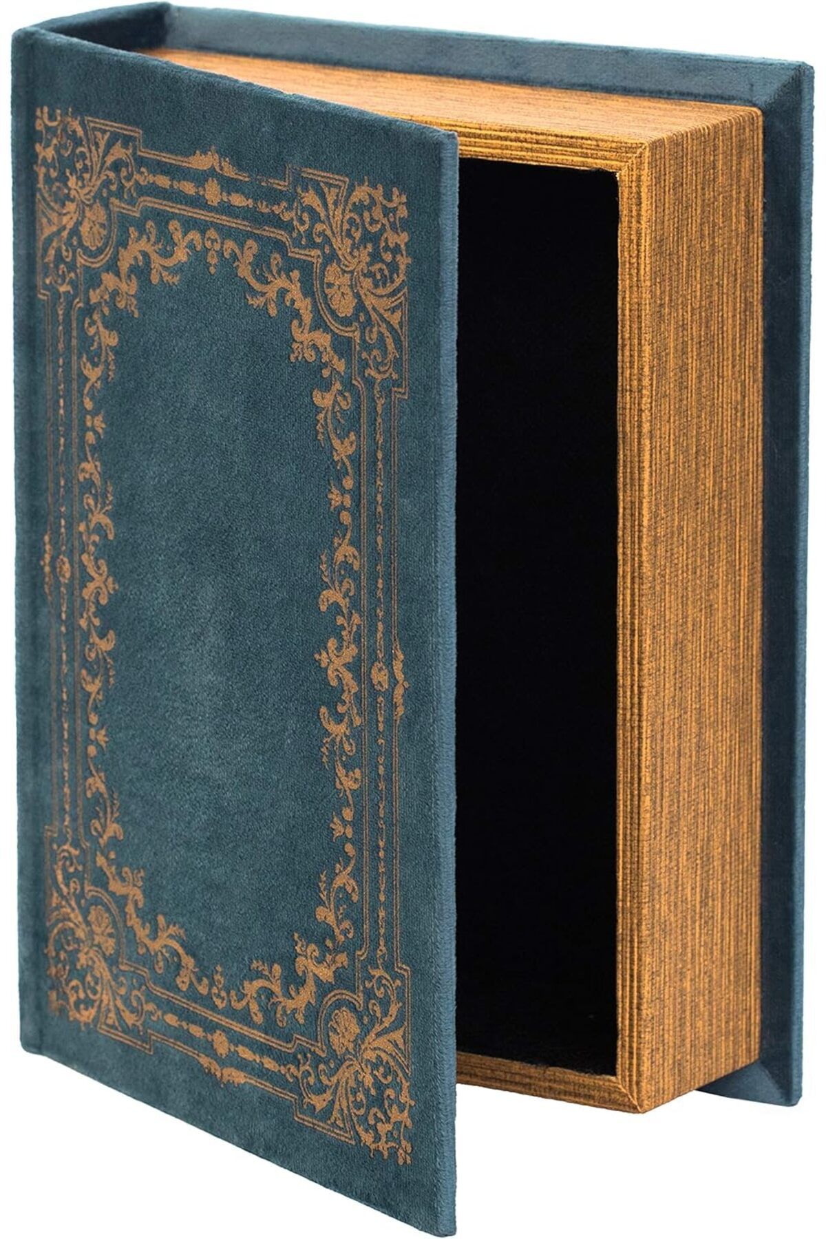 STOREMAX ysstorex QI003691.B kitap şeklinde dekoratif saklama kutusu, mavi 655141