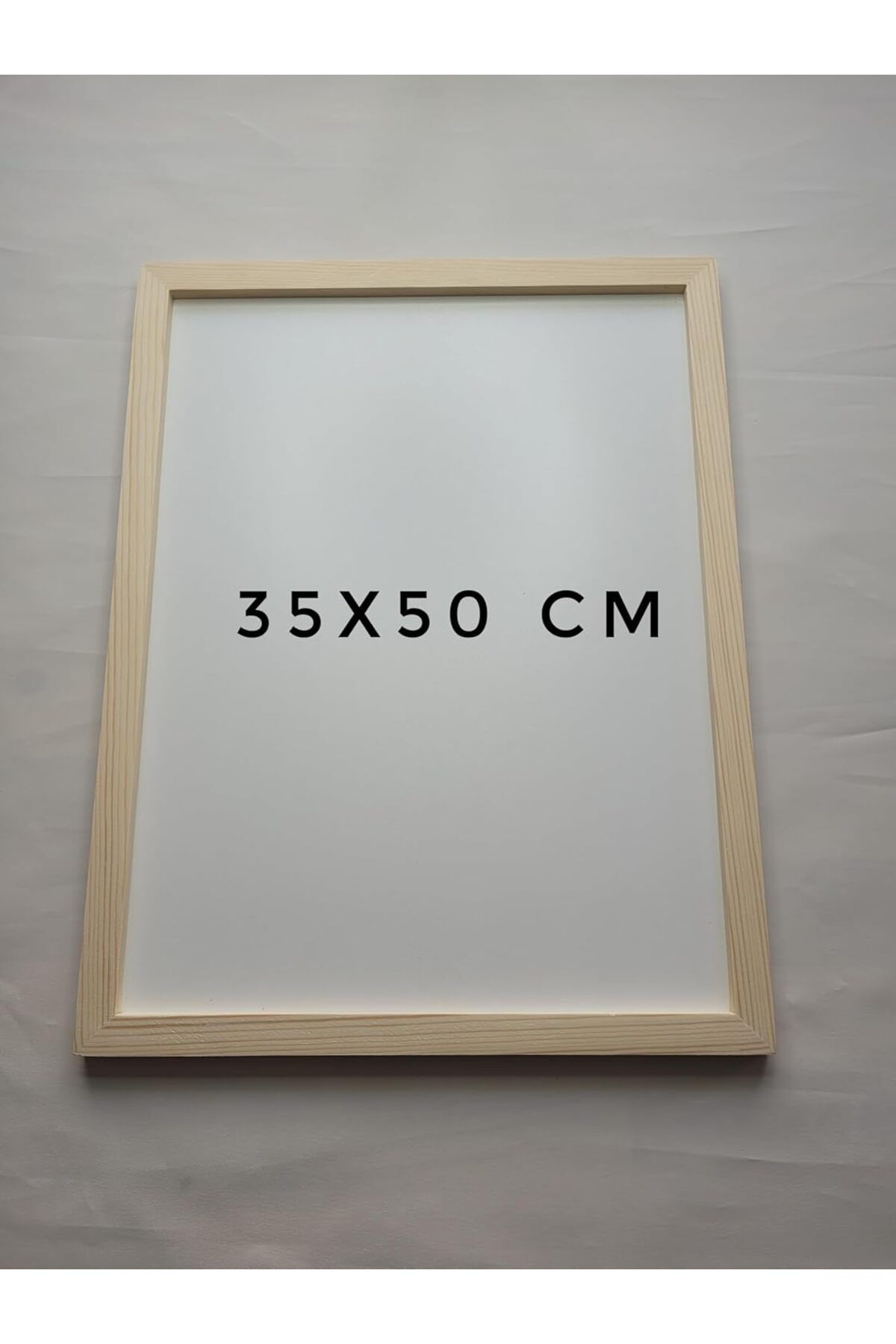 STOREMAX Resim Çercevesi, Masif çerçeve,Doğal Ahsap Rengi ile Fotograf, Resim Kolajları, Duvar