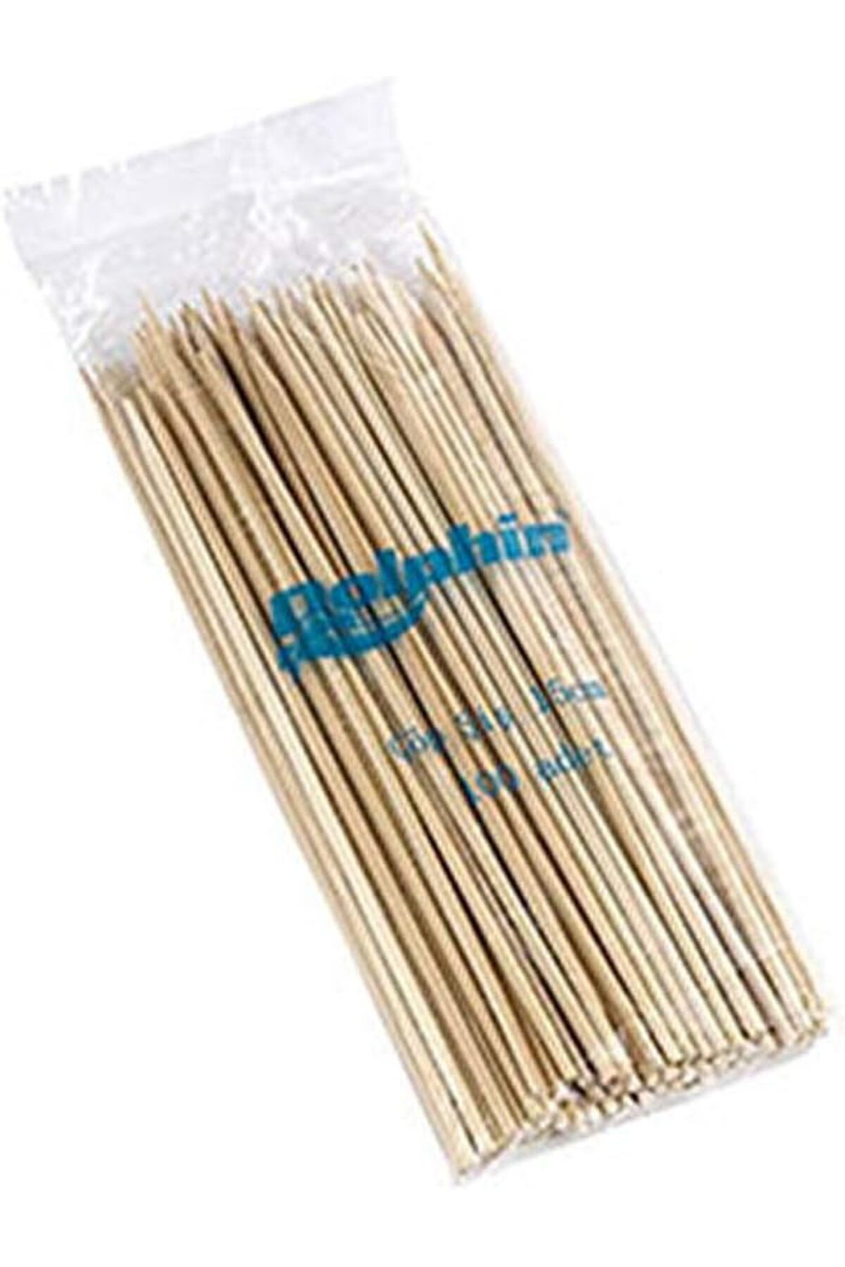 STOREMAX jvnnastore At Market Dolphin Bambu Çöp Şiş 15cm x 2,5mm 100'lü 646268