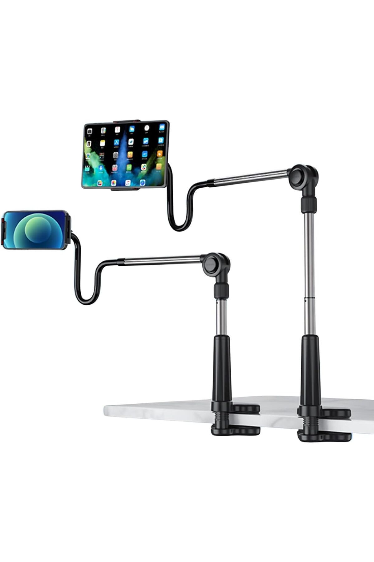 STOREMAX nffashopm 360° Dönen Uzun Kollu Ayarlanabilir Tablet ve Telefon Tutucu Stand storestarx 1051353