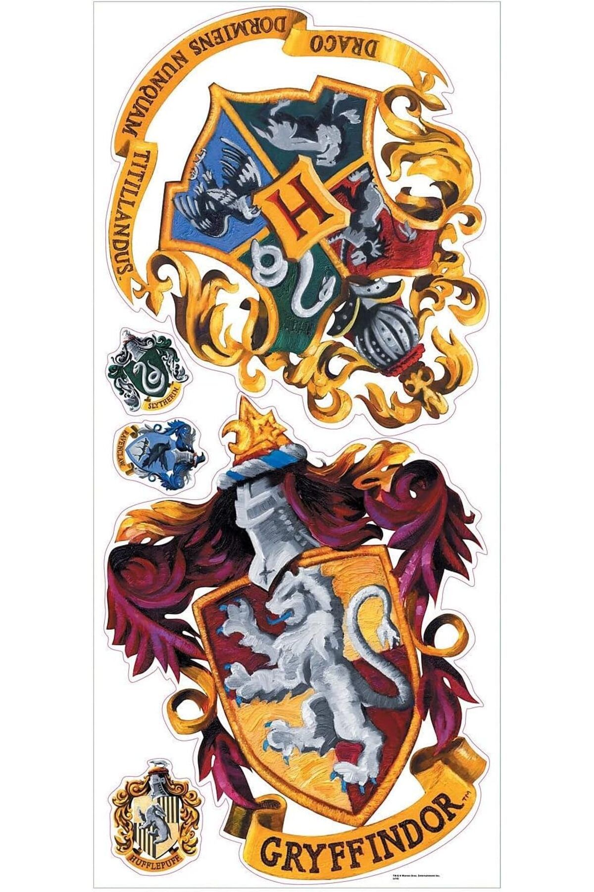 STOREMAX ysstorex RMK1551GM Harry Potter Kret Peel and Stick Dev Duvar Çıkartması StarColxlection 655141