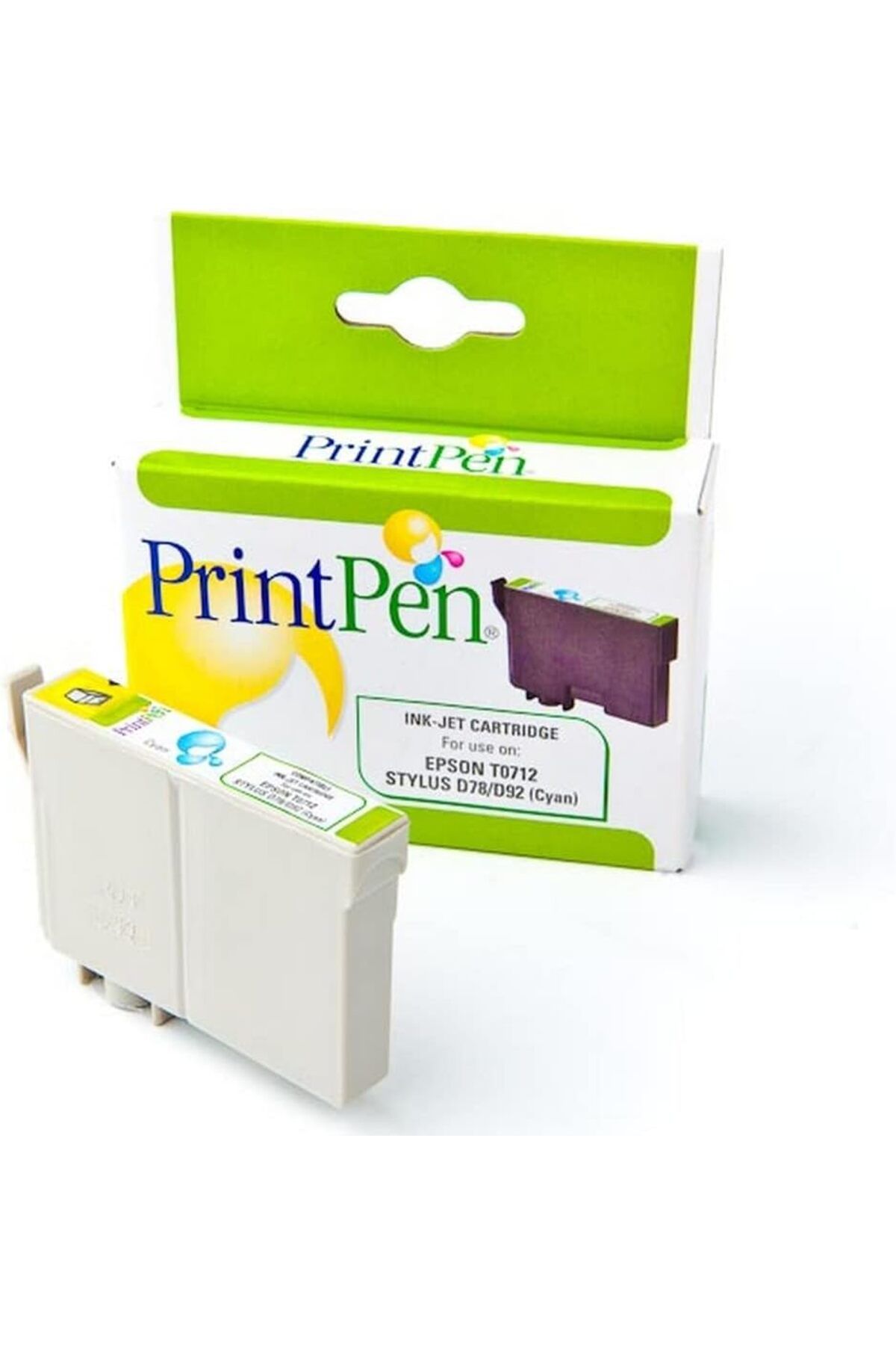 STOREMAX cmllashop EPSON T0712 Cyan Muadil Mürekkep Kartuşu 542093