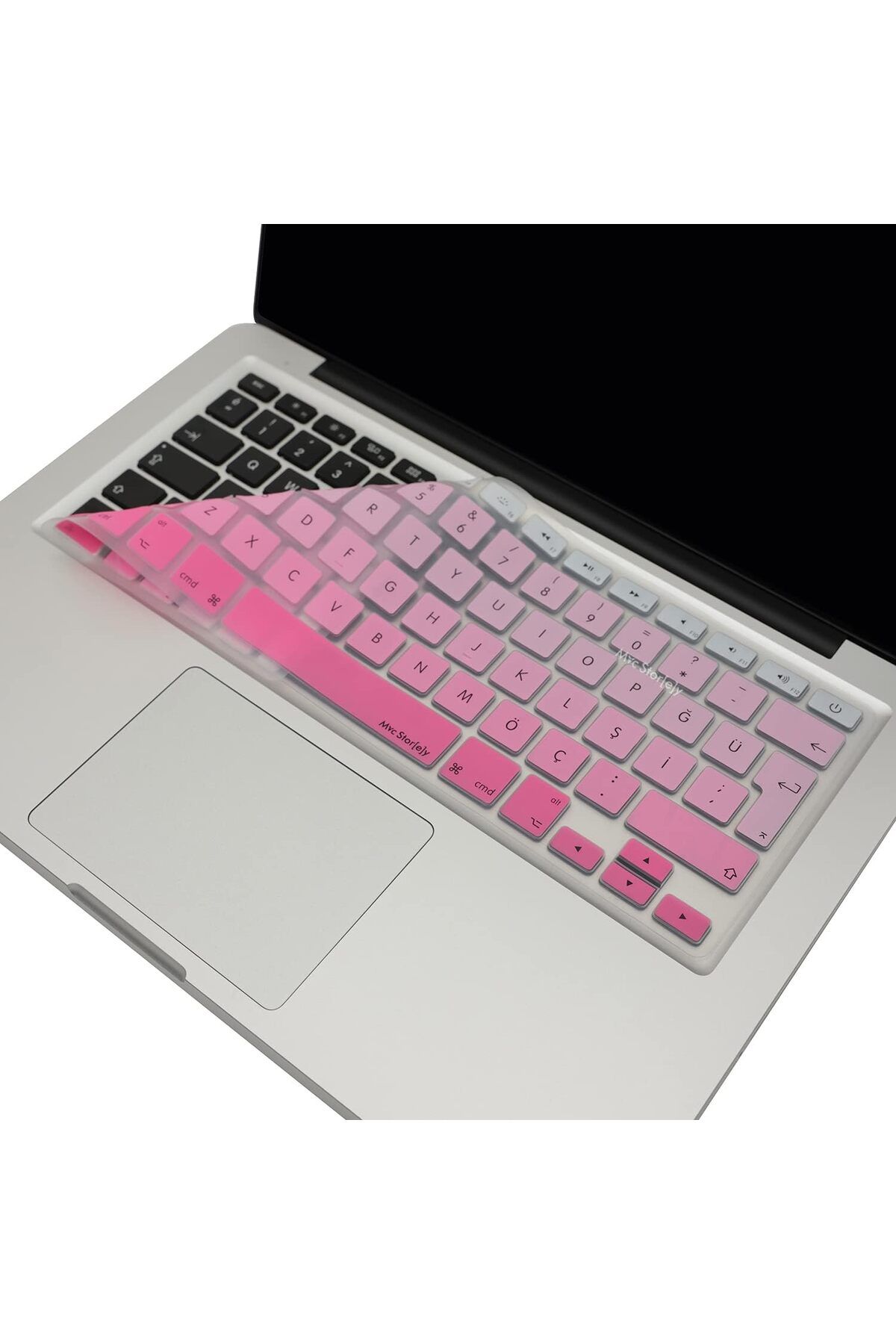 STOREMAX jvnnastore Macbook Air Pro Klavye Koruyucu (Türkçe Q) Gradient (Eski USB’li Model 2008/2017 yıl