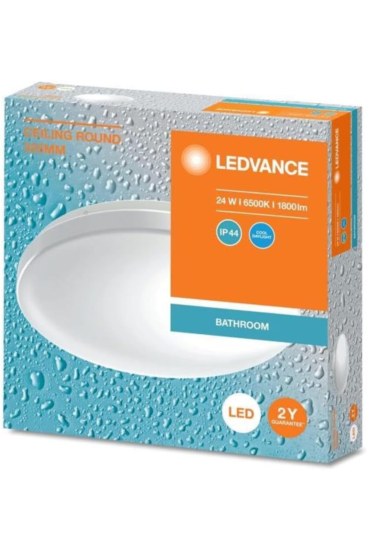 yenibagshop - Ledvance 24W Led Plafonyer 6500K Beyaz Işık Tavan Lambası Banyo Armatür