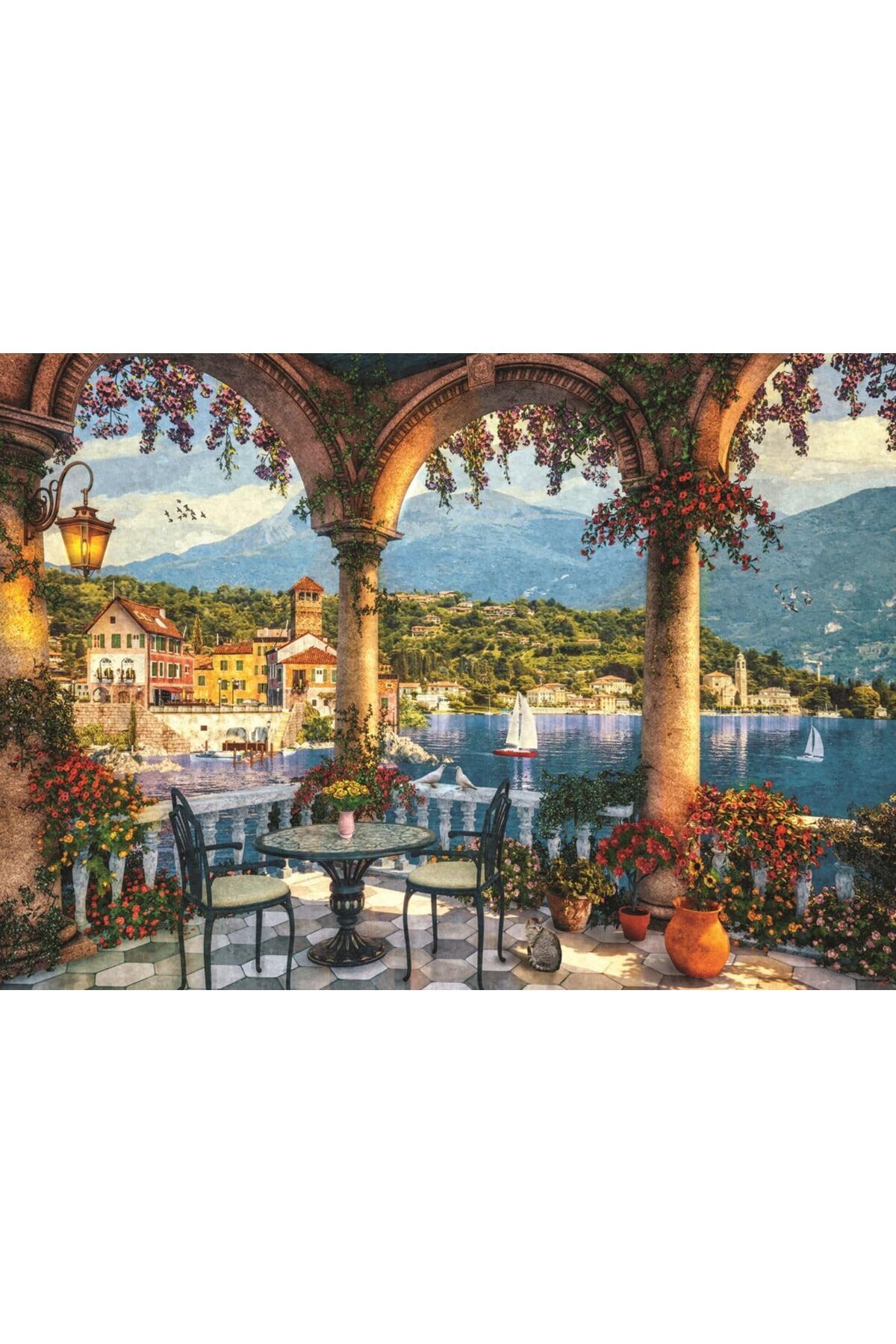 STOREMAX nffashopm Puzzle - Akdeniz Akşamı / 3000 Parça Puzzle, 4926 storestarx 1051353