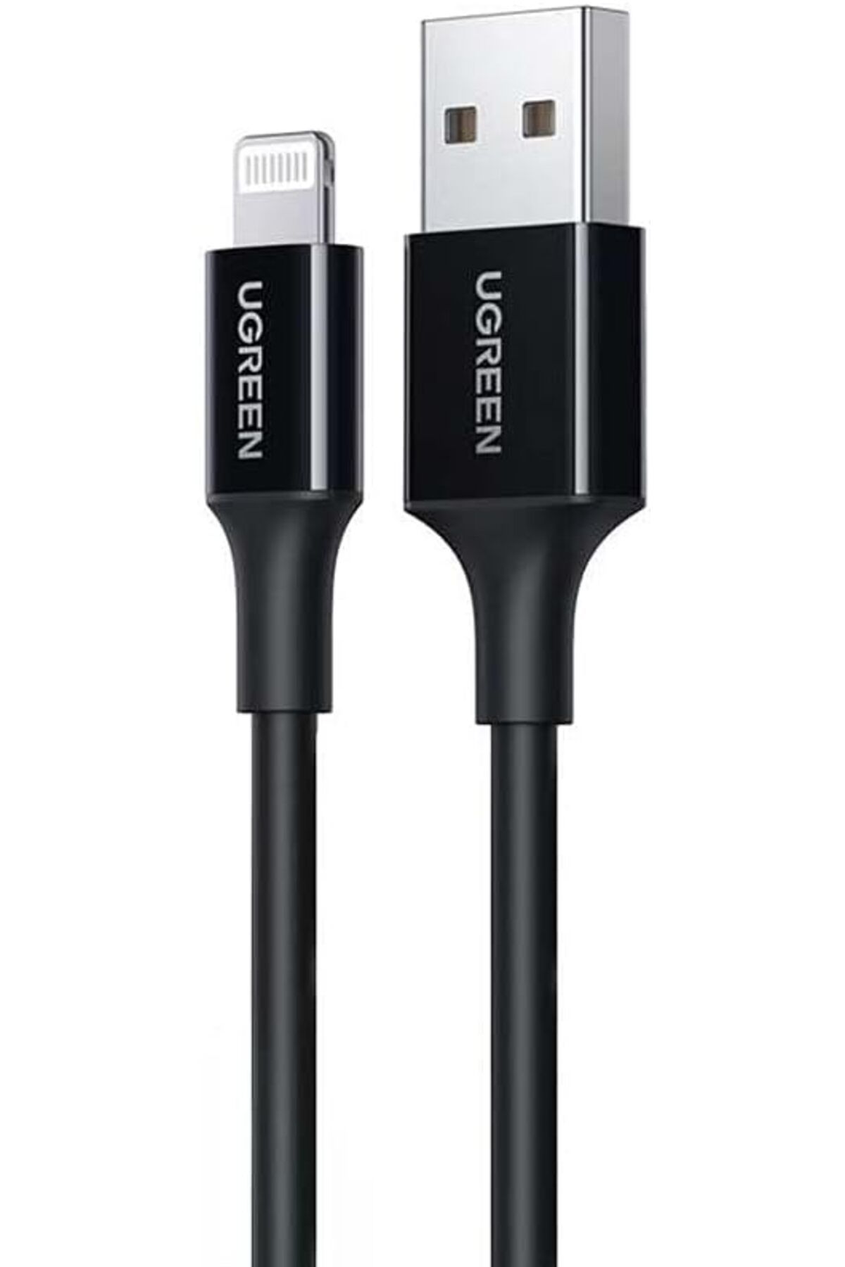 yenibagshop iPhone Lightning 2.4A Data ve Şarj Kablosu Siyah 2 Metre