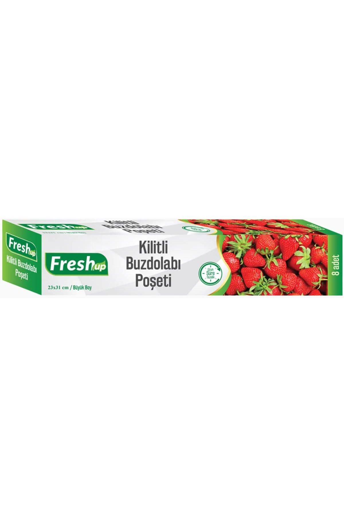 salesalbutik Kilitli Buzdolabı Poşeti 23*31 cm