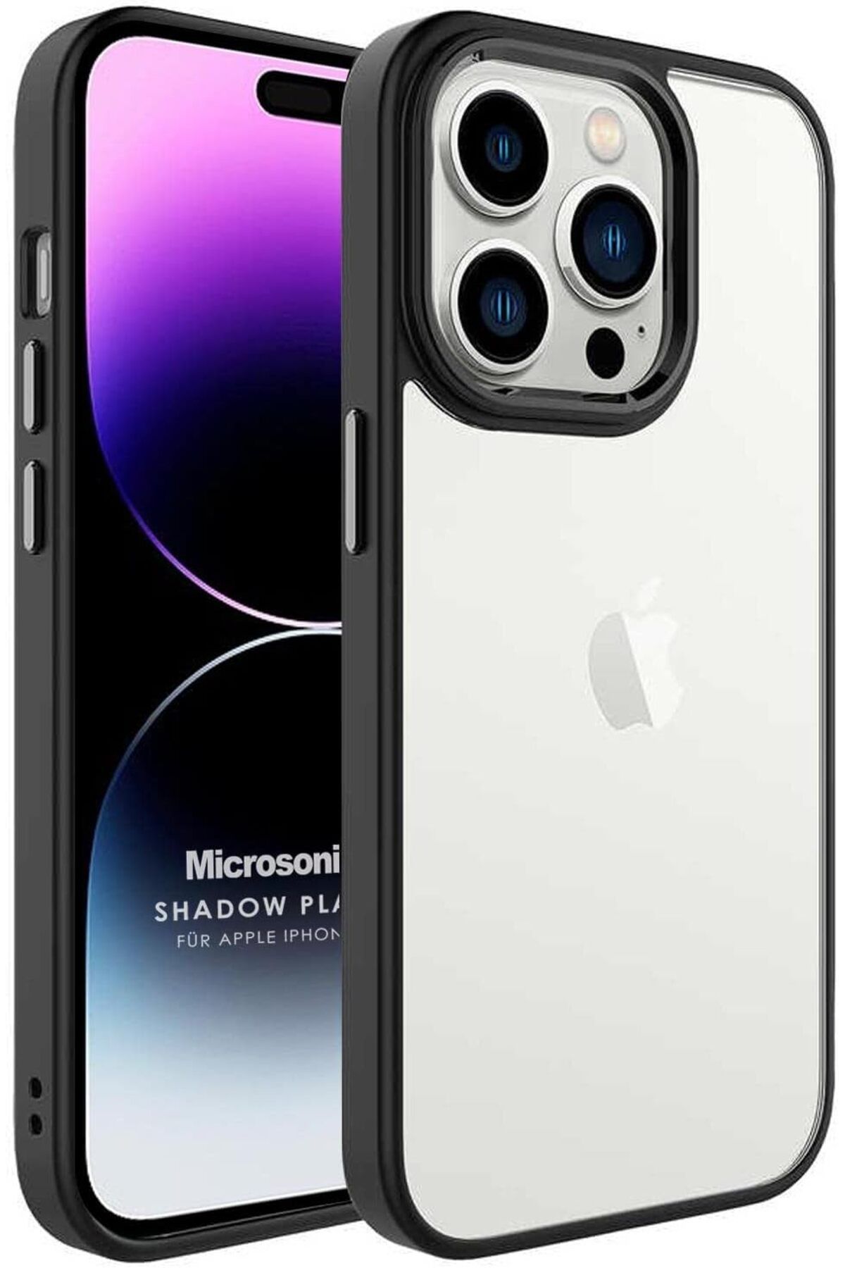 STOREMAX bystoreby iPhone 14 Pro Max için Kılıf Shadow Planet Siyah [iPhone 14 Pro Max ile Uyumlu Kılıf