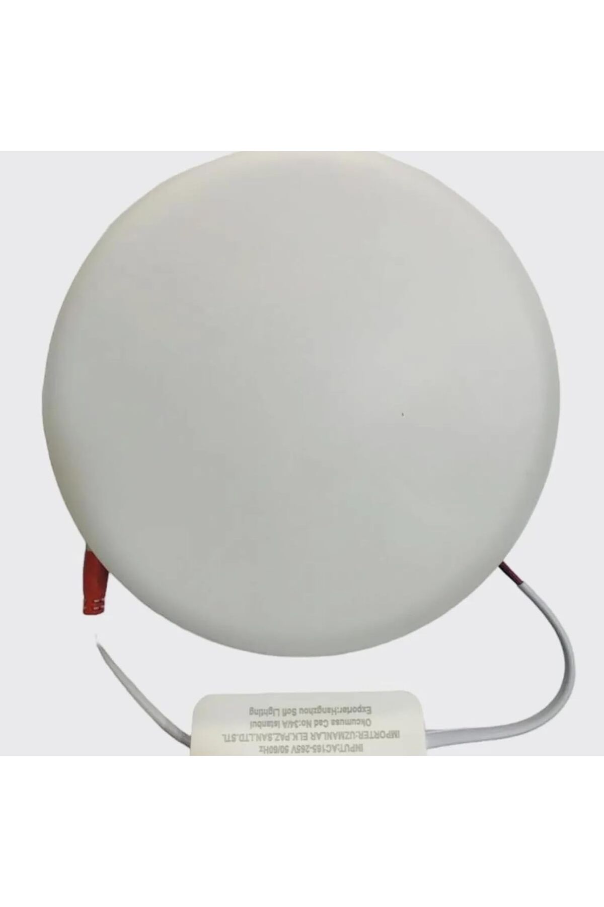 salesalbutik 32W 6500K Ayarlanabilir Yüksek Lümen Beyaz Işık Yuvarlak Led Panel