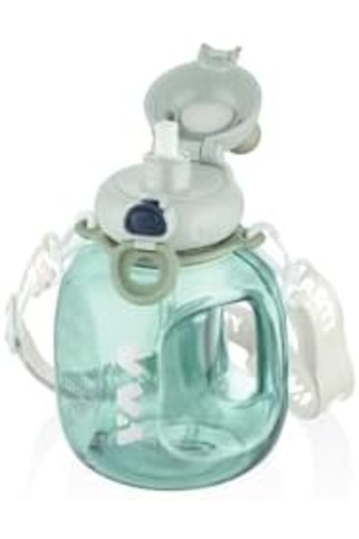 STOREMAX-Sellbuystore 1200ml Lockable Lid with Carrying Strap Suitable for Use with or Without Straw Tritan Ma 3