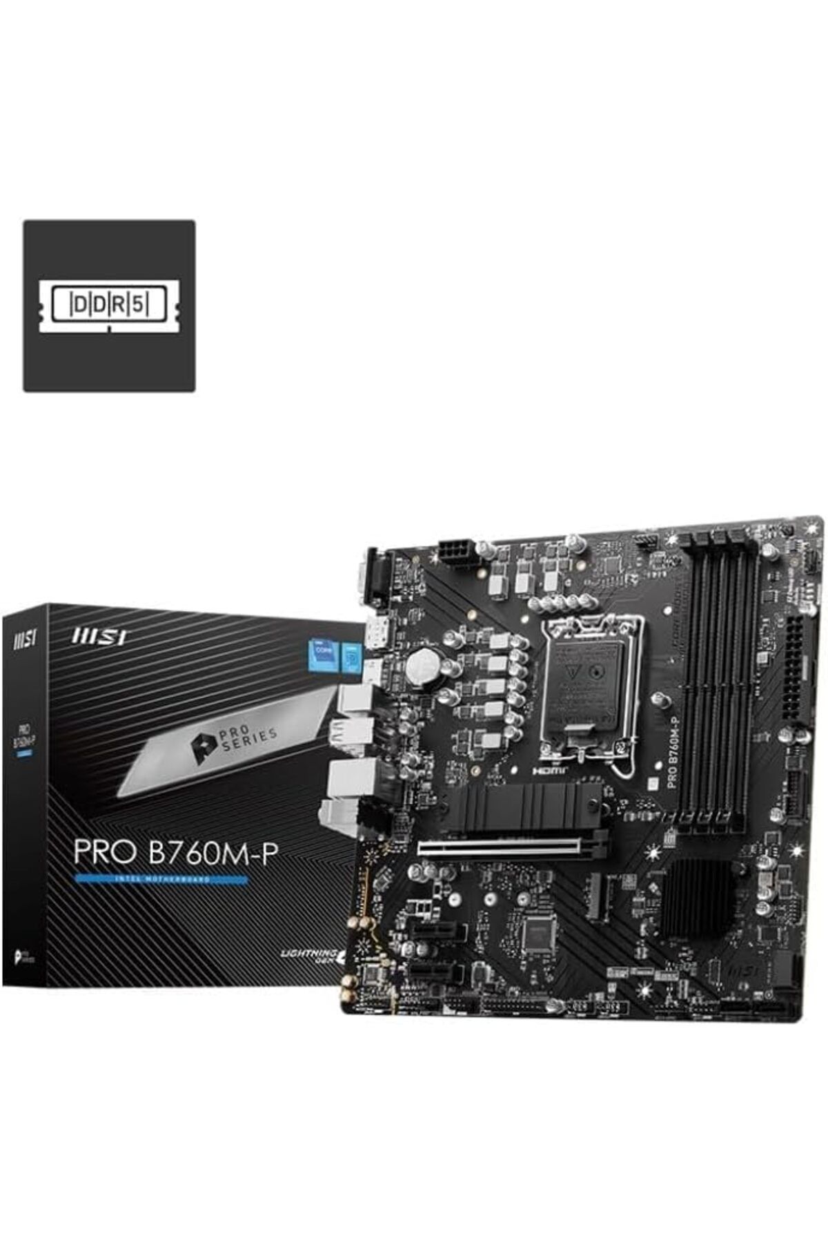 STOREMAX glpzr MB PRO B760M-B DDR4 SOKET 1700 DDR4 4800(OC) PCI-E,M.2 USB3.2 HDMI, 1x 2,5G LAN mATX trendybuy
